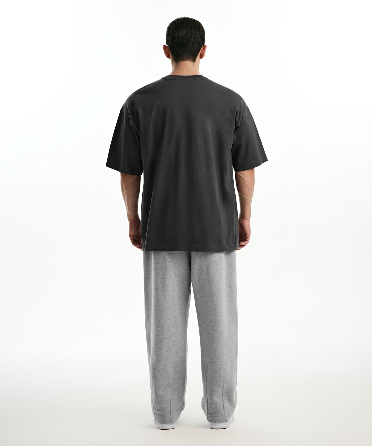 본투윈(BORN TO WIN) SYMBOL B LOGO T-SHIRTS [CHARCOAL]