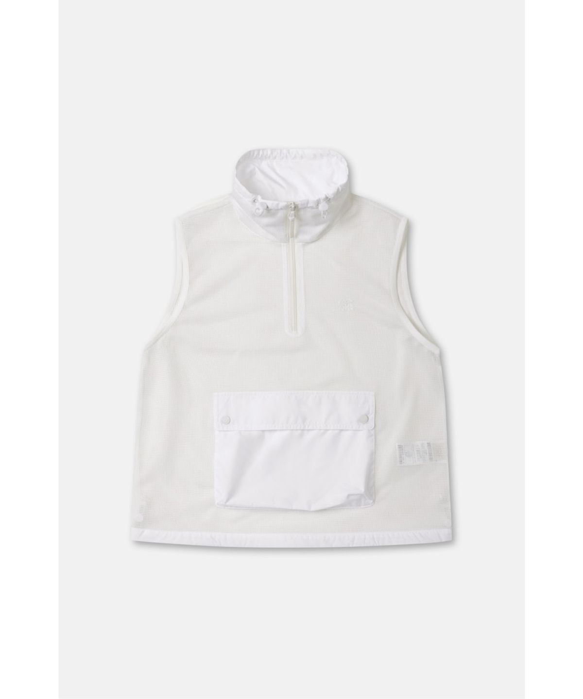 코오롱스포츠(KOLON SPORT) 여성 메쉬 레귤러핏 스탠드넥 베스트 TVVAM26502OWH