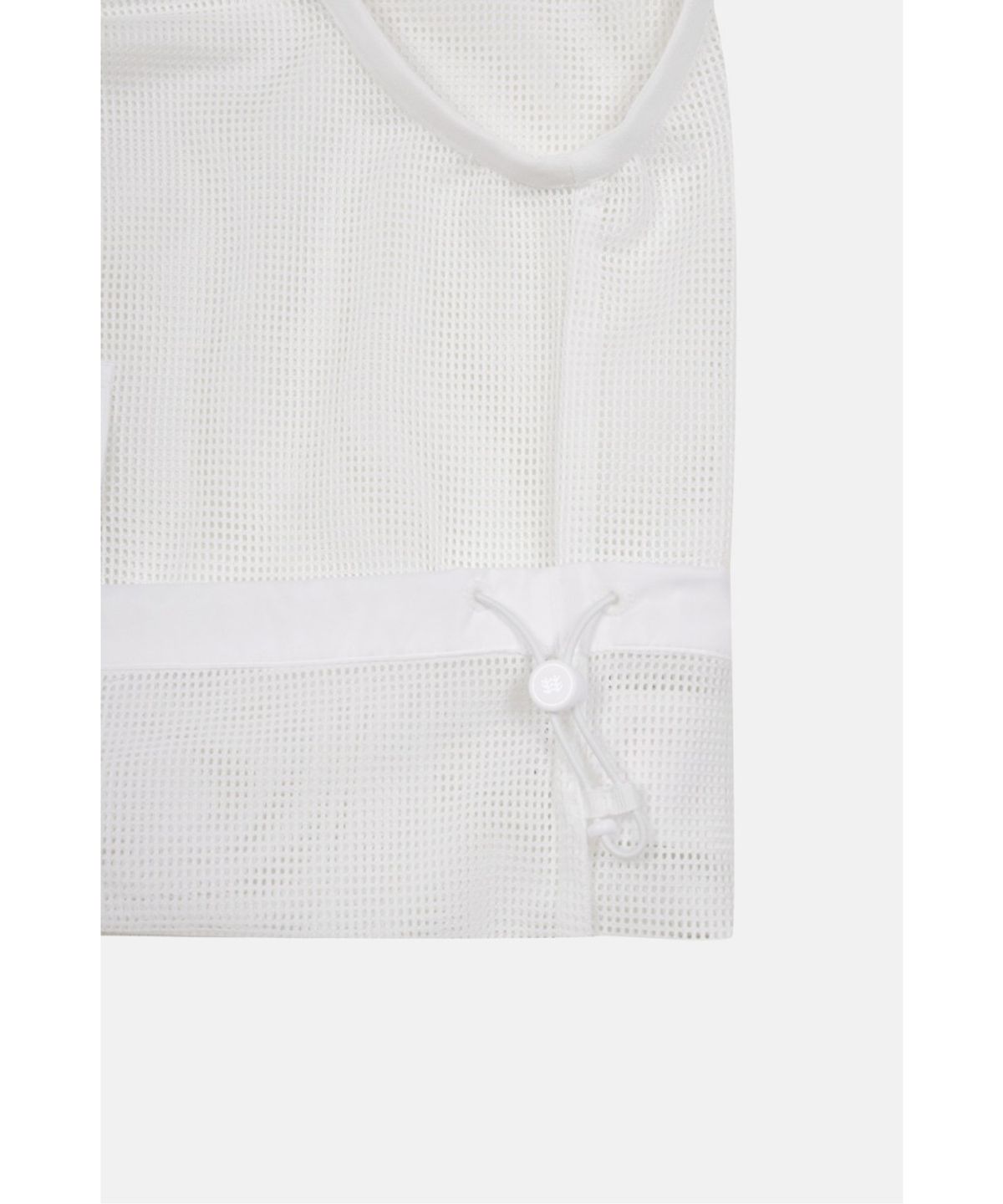 코오롱스포츠(KOLON SPORT) 여성 메쉬 레귤러핏 스탠드넥 베스트 TVVAM26502OWH