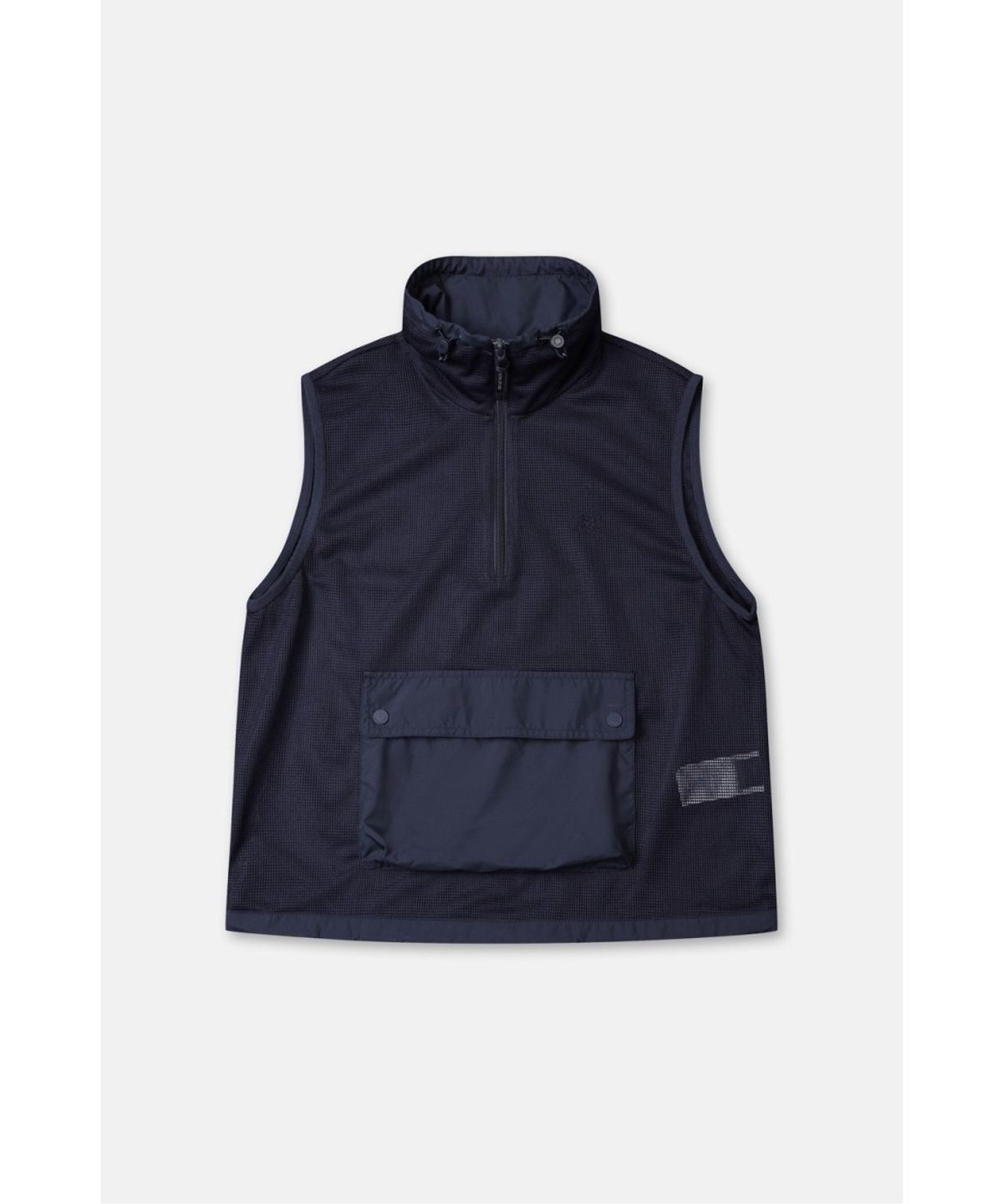 코오롱스포츠(KOLON SPORT) 여성 메쉬 레귤러핏 스탠드넥 베스트 TVVAM26502NAY