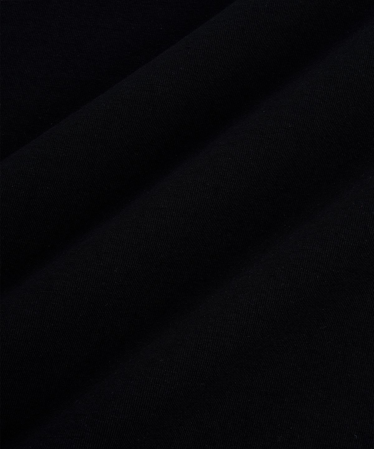 커넥트엑스(CONECTX) CONECTX x viesti Embroidery Effect Screen Print T-shirt_Black