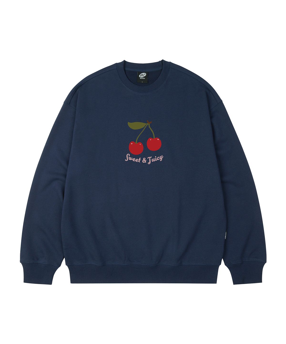 와일드락(WILDROCK) Juicy Cherry 오버핏 맨투맨_7 COL