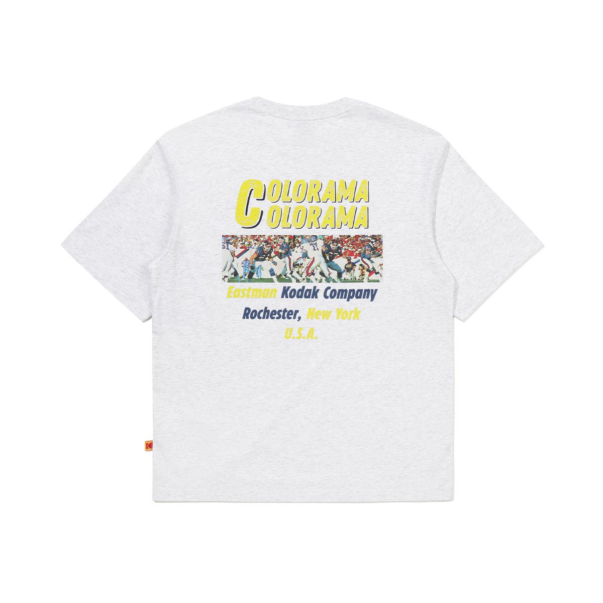 코닥(KODAK) 컬러라마 에어로쿨 반팔 티셔츠 MELANGE GREY
