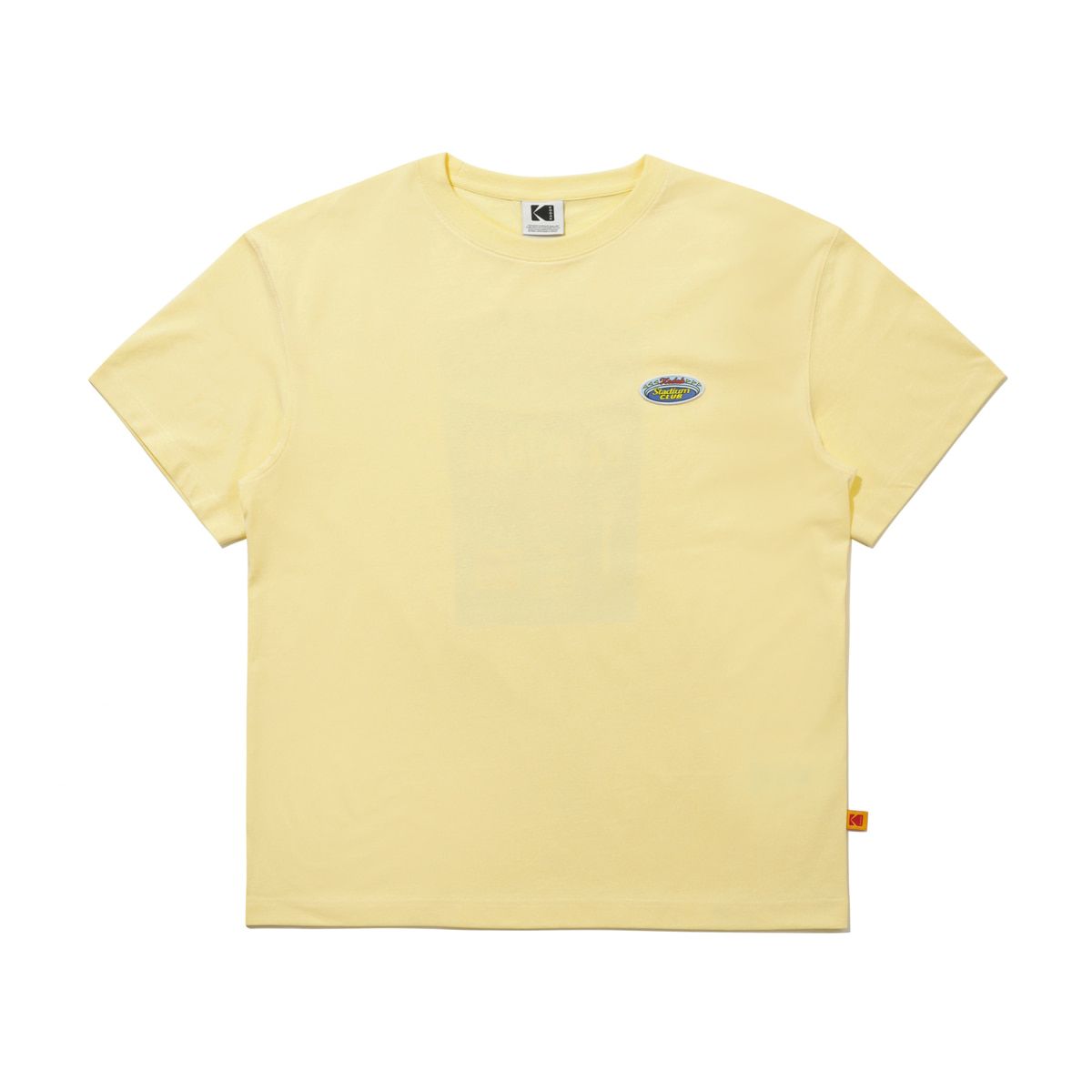 코닥(KODAK) 에어로쿨 반팔 티셔츠 YELLOW
