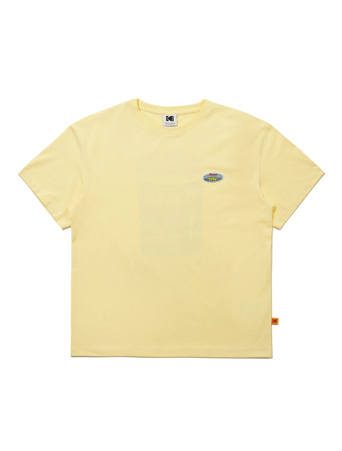 코닥(KODAK) 에어로쿨 반팔 티셔츠 YELLOW