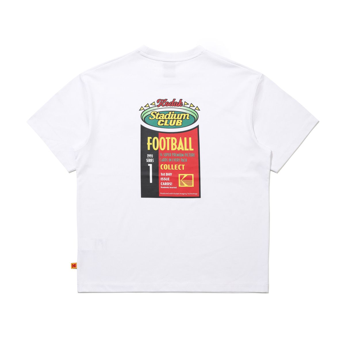 코닥(KODAK) 에어로쿨 반팔 티셔츠 WHITE