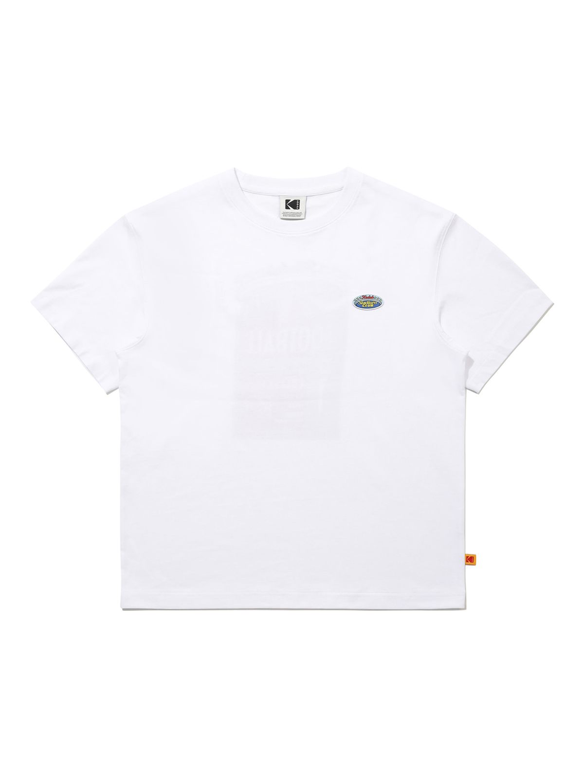 코닥(KODAK) 에어로쿨 반팔 티셔츠 WHITE