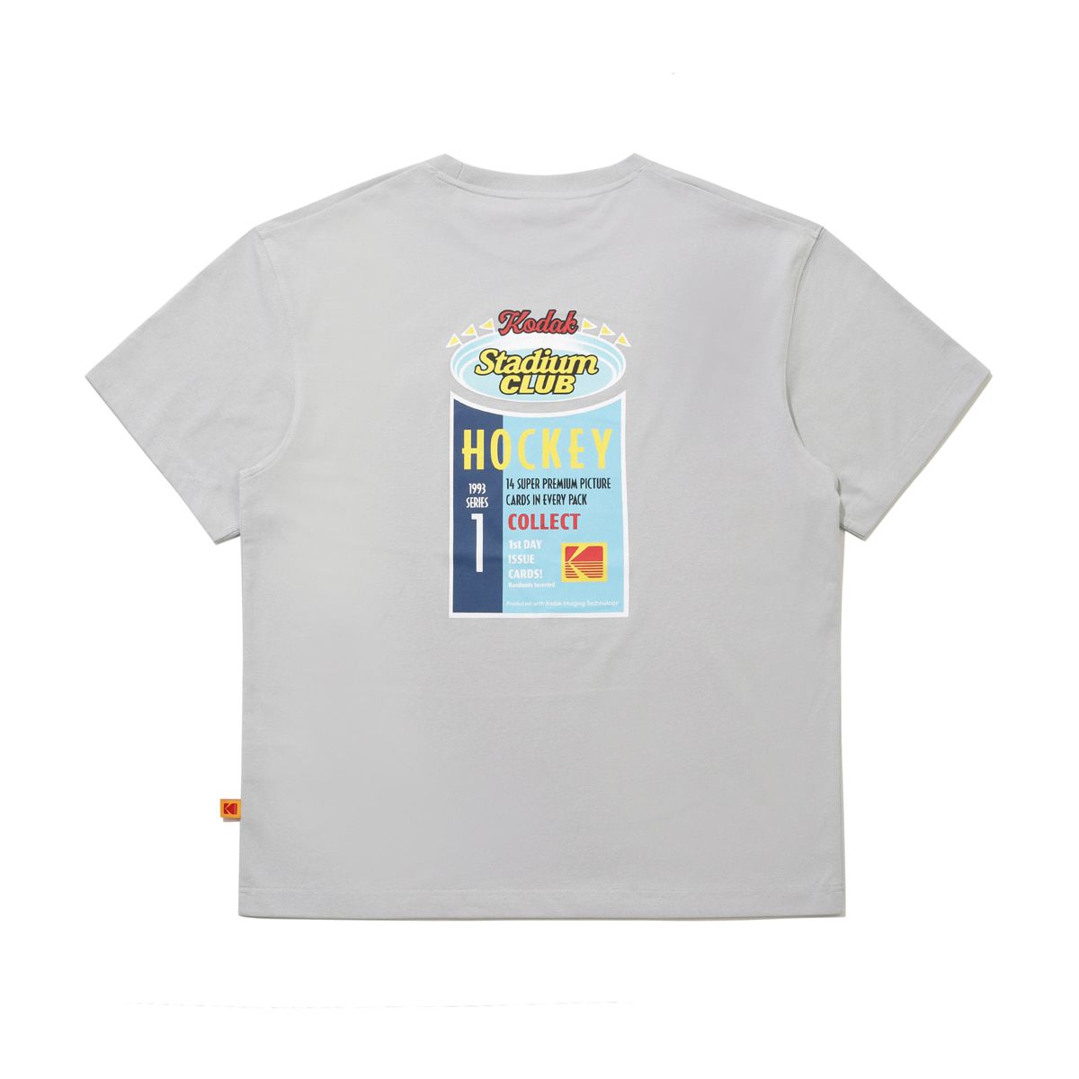 코닥(KODAK) 에어로쿨 반팔 티셔츠 MELANGE GREY