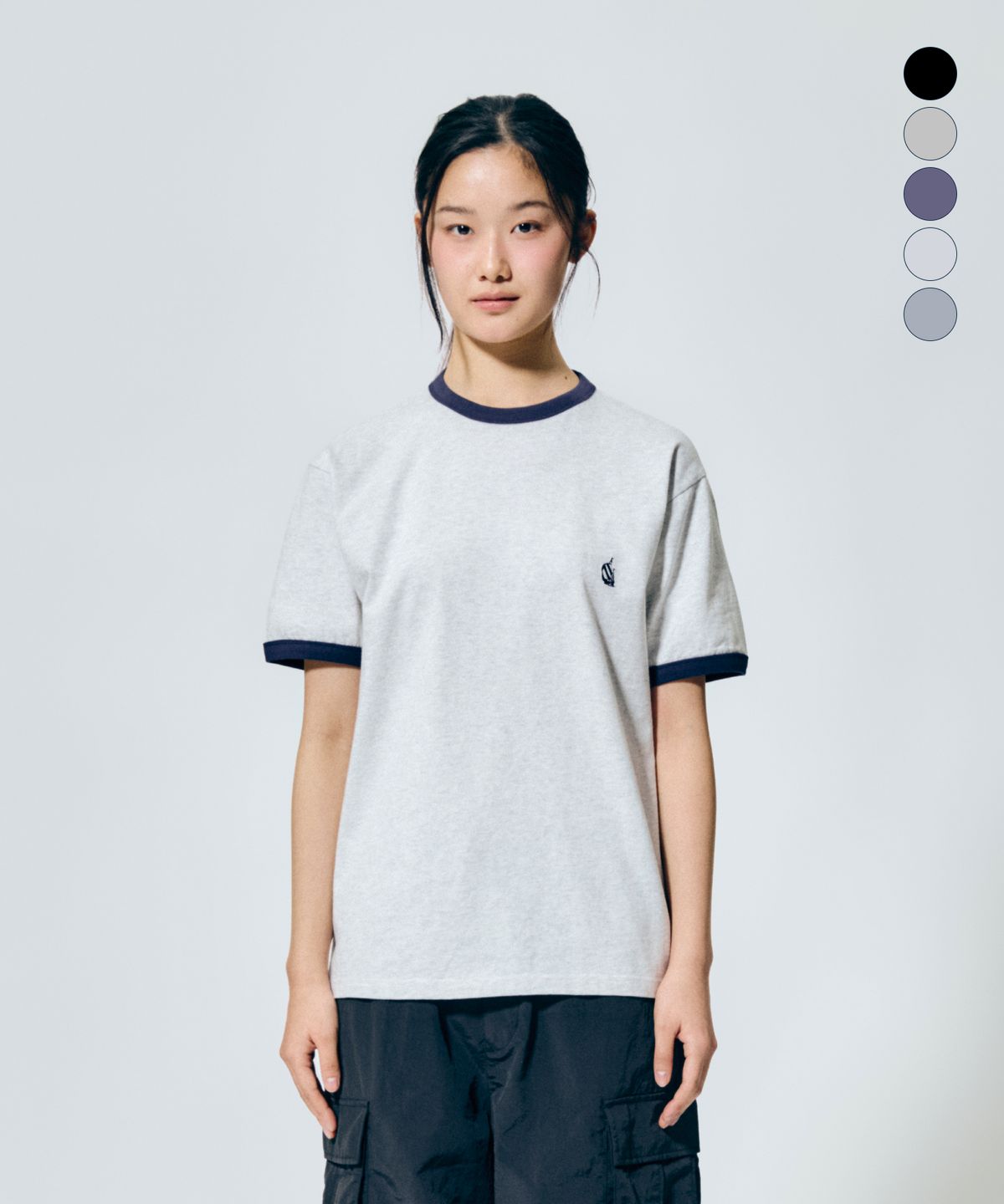 노티카(NAUTICA) 클래식 링거 티셔츠(5colors) NTS5526