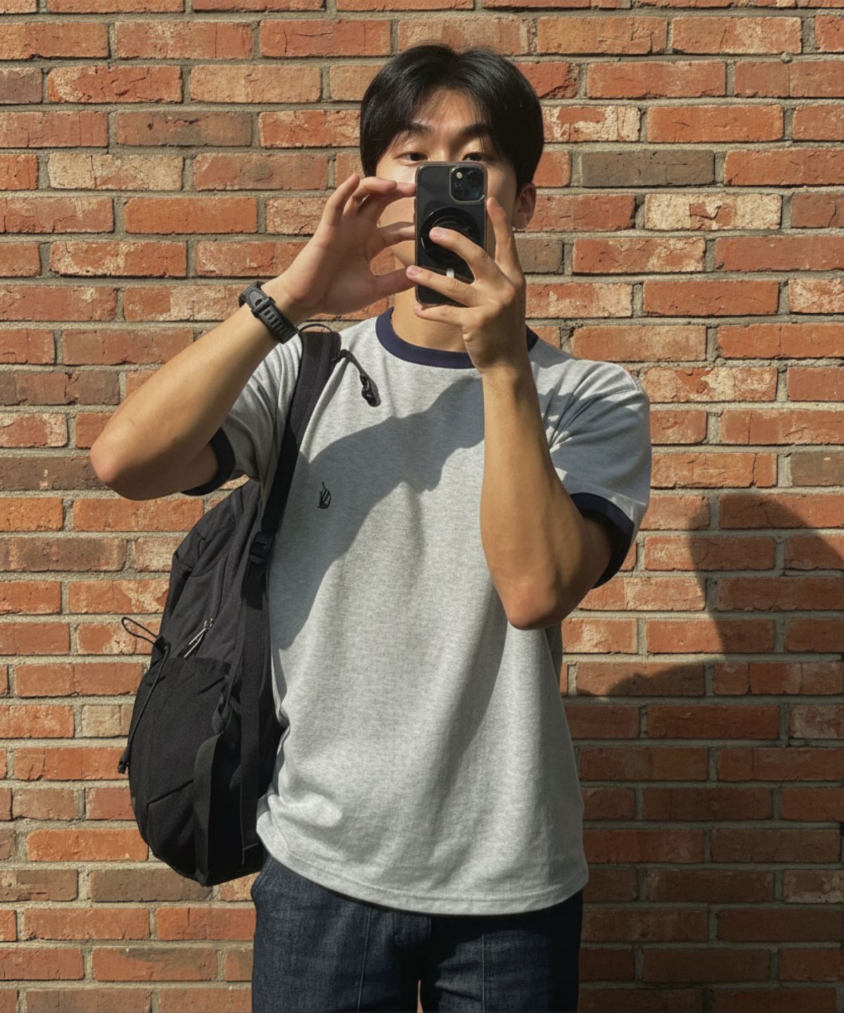 노티카(NAUTICA) 클래식 링거 티셔츠(5colors) NTS5526