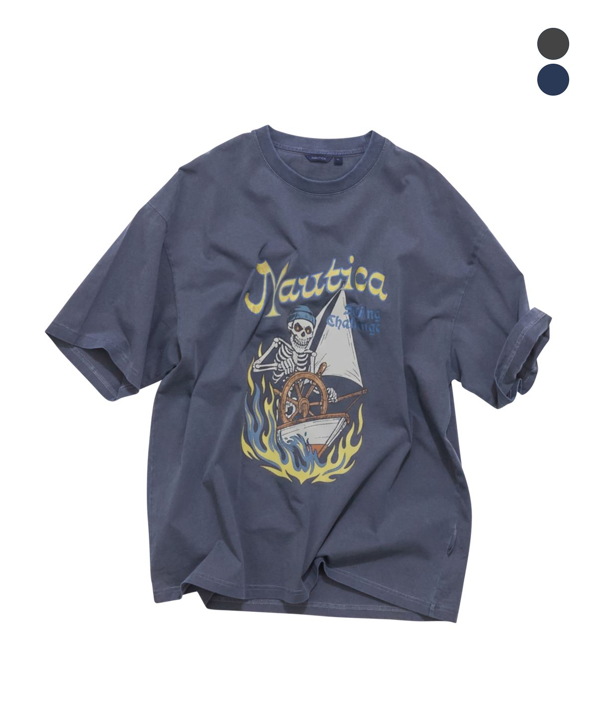 노티카(NAUTICA) 마린 어드벤처 티셔츠(2colors) NTS5606