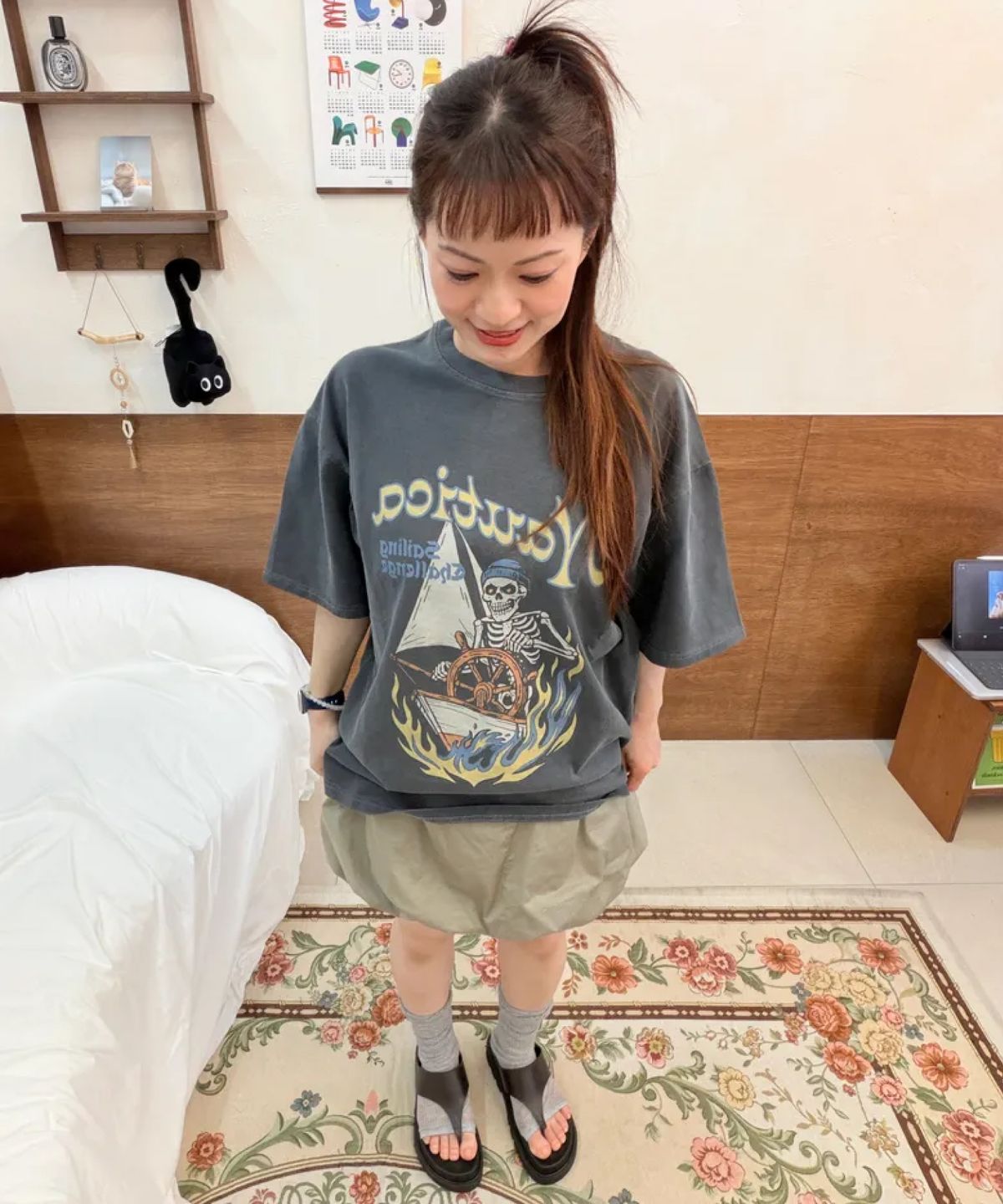 노티카(NAUTICA) 마린 어드벤처 티셔츠(2colors) NTS5606