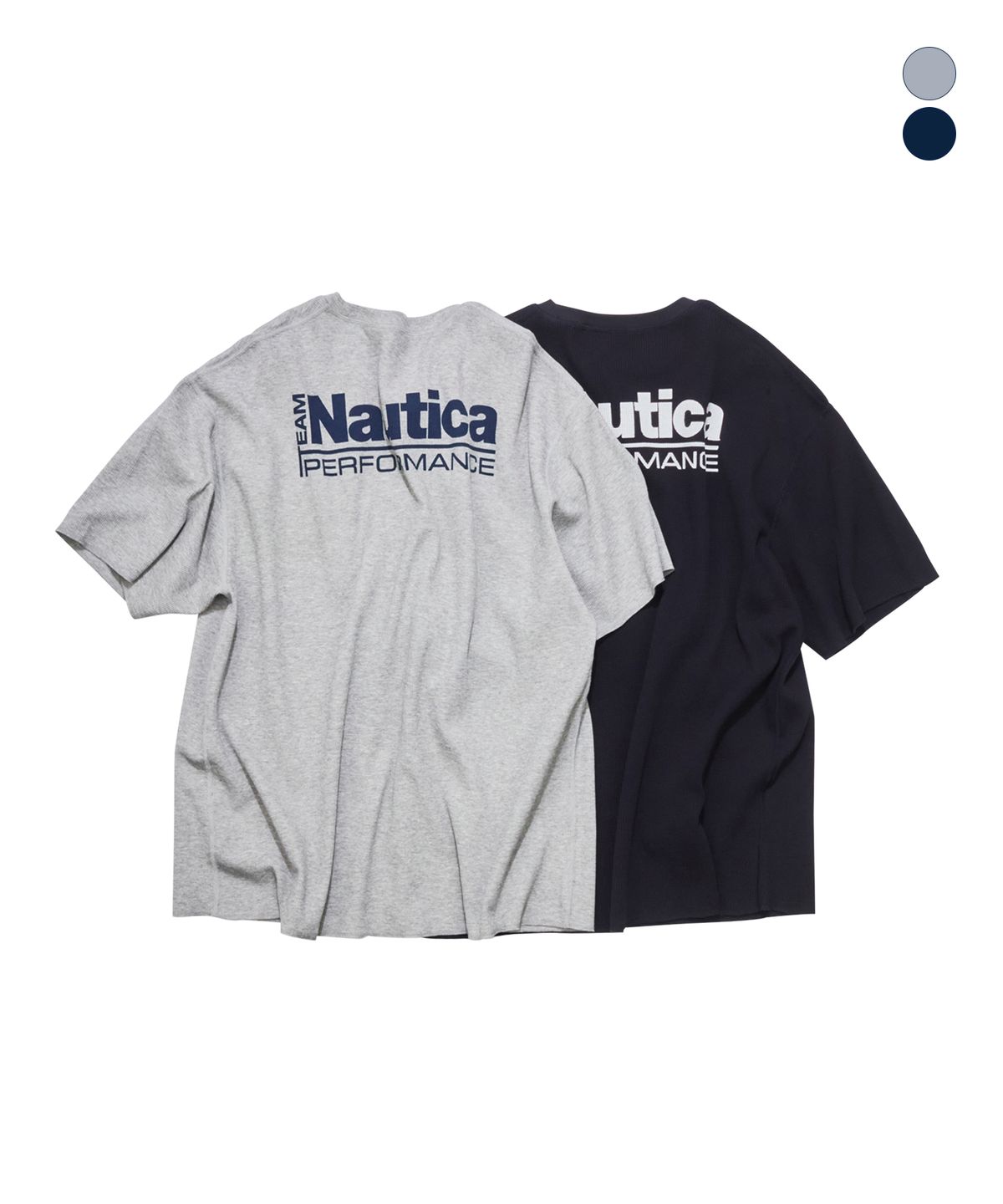 노티카(NAUTICA) 그리드 퍼포먼스 티셔츠(2colors) NTS5636