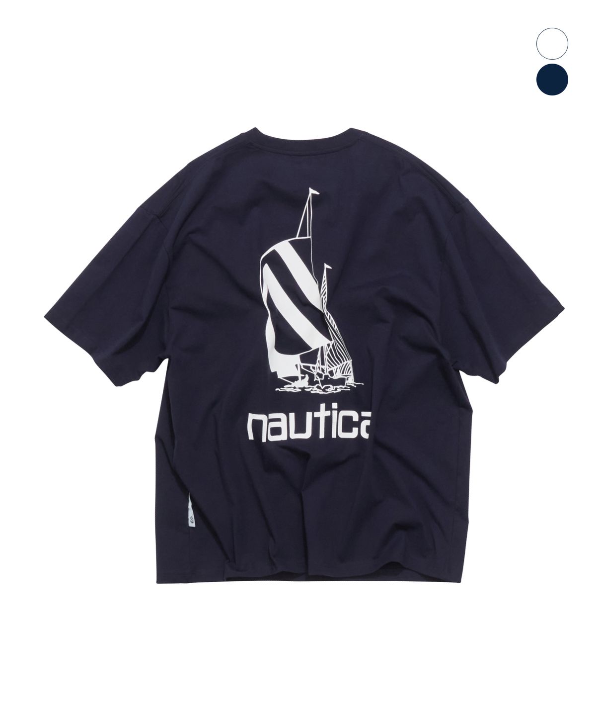 노티카(NAUTICA) 클래식 스피니커 티셔츠(2colors) NTS5646