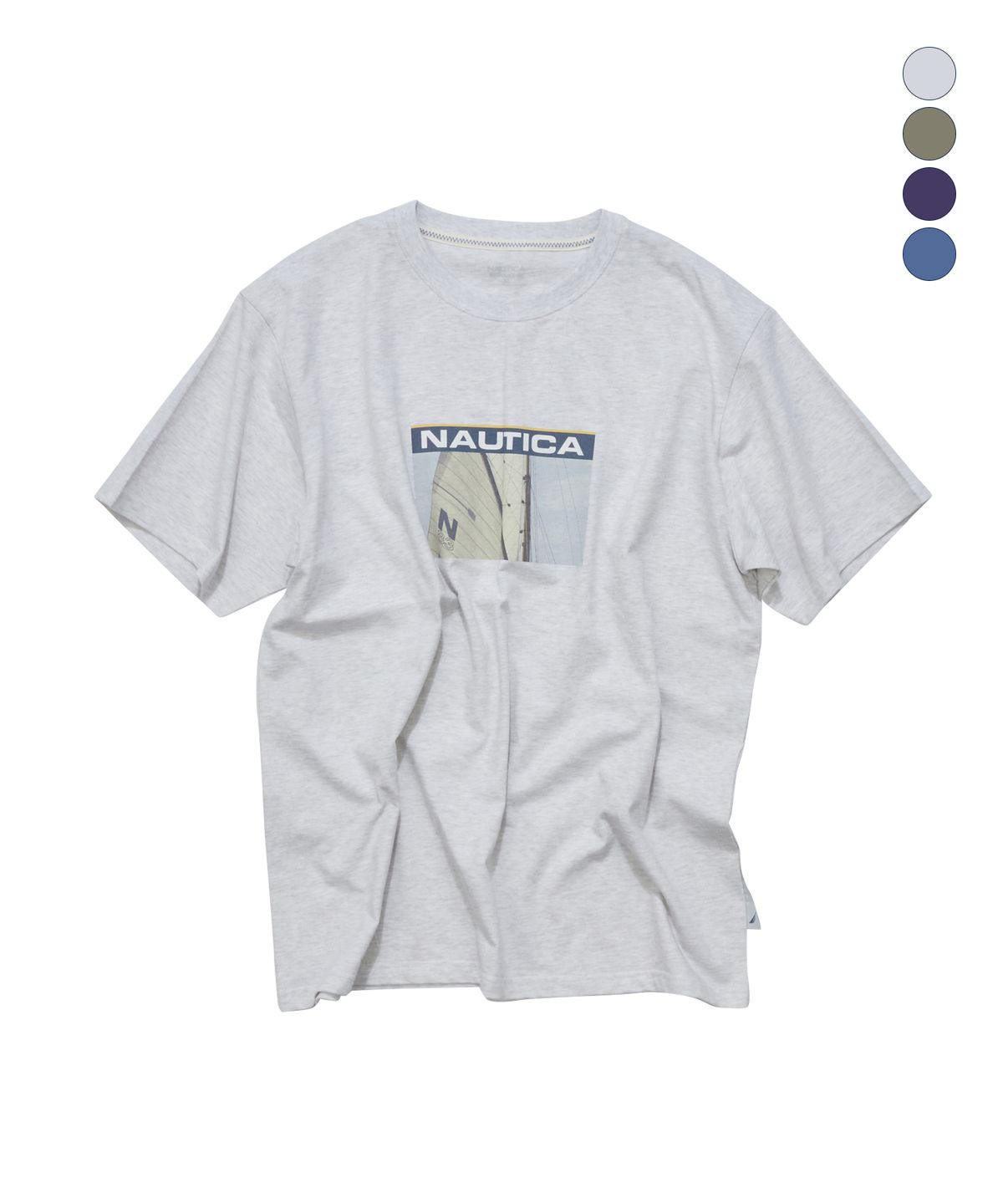 노티카(NAUTICA) 세일링 브리즈 티셔츠(4colors) NTS5656