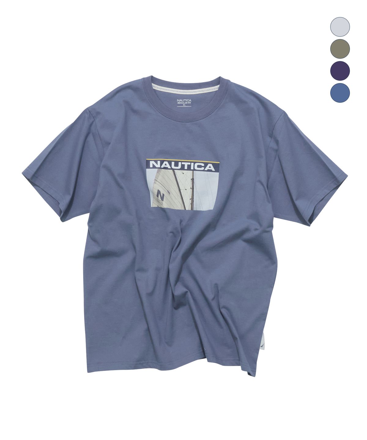 노티카(NAUTICA) 세일링 브리즈 티셔츠(4colors) NTS5656