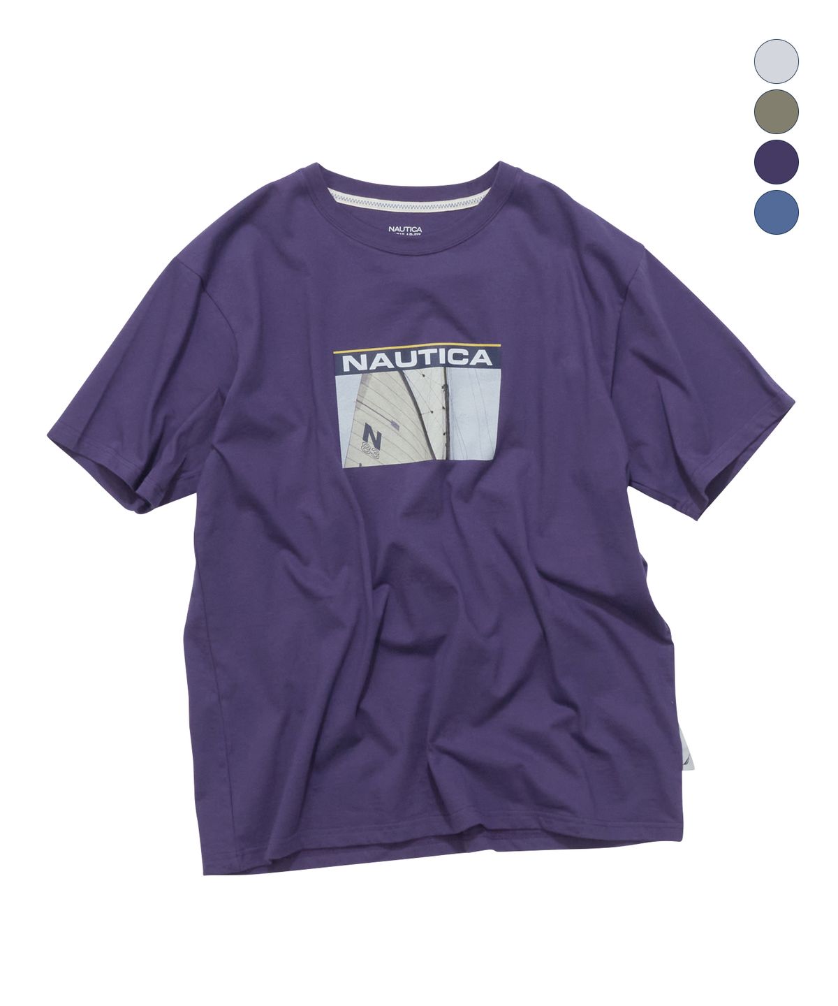 노티카(NAUTICA) 세일링 브리즈 티셔츠(4colors) NTS5656