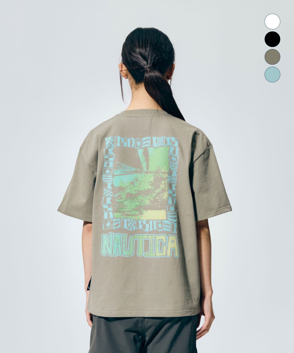 노티카(NAUTICA) 세일링 레가타 티셔츠(4colors) NTS5676