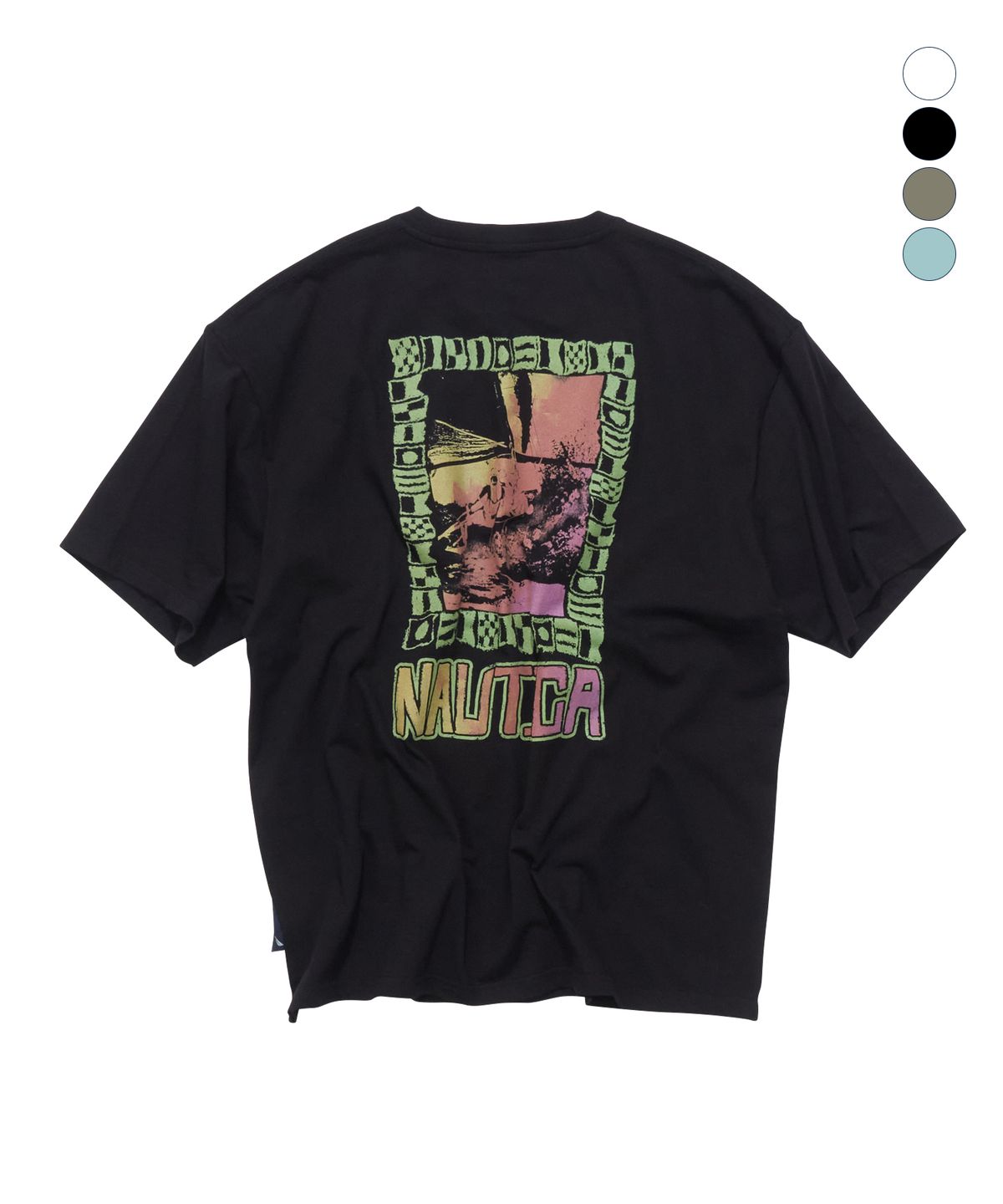 노티카(NAUTICA) 세일링 레가타 티셔츠(4colors) NTS5676