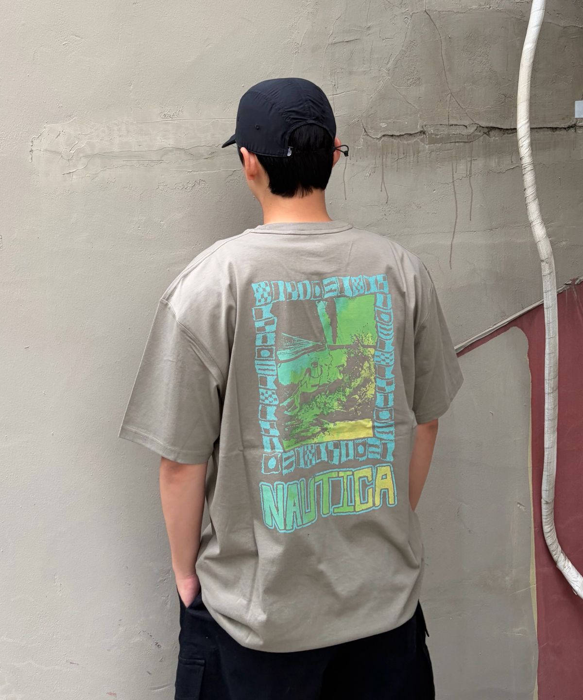 노티카(NAUTICA) 세일링 레가타 티셔츠(4colors) NTS5676