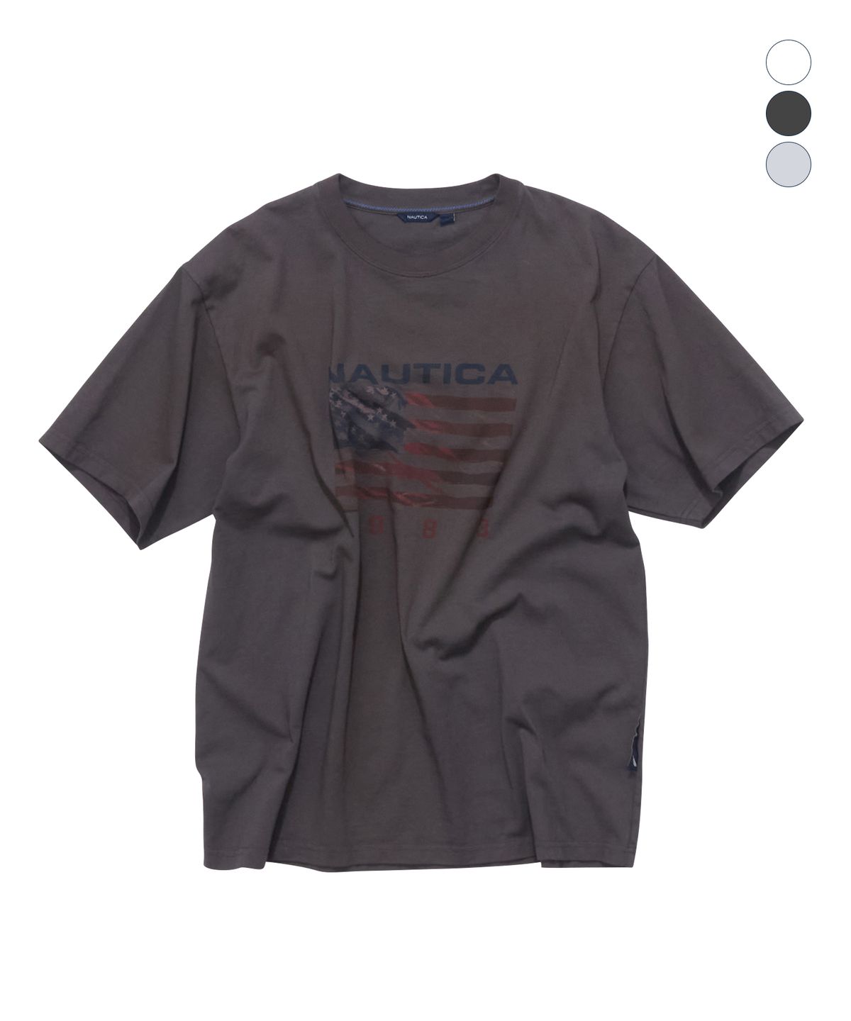 노티카(NAUTICA) 아메리칸 플래그 티셔츠(3colors) NTS5706