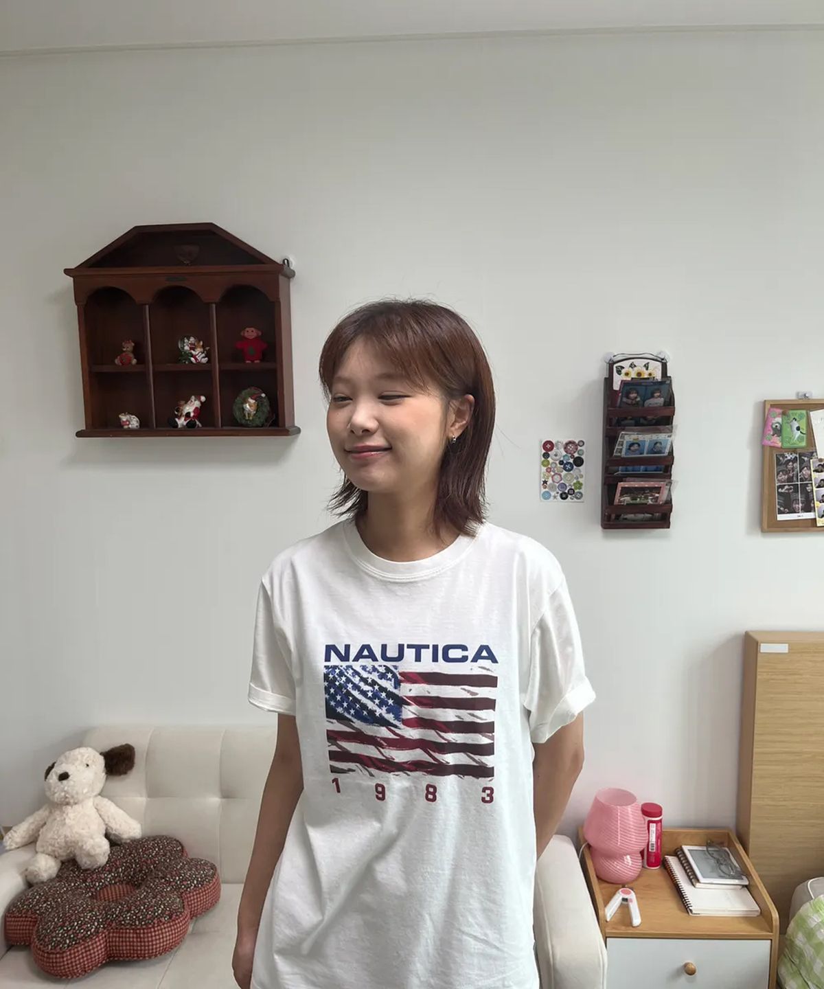 노티카(NAUTICA) 아메리칸 플래그 티셔츠(3colors) NTS5706