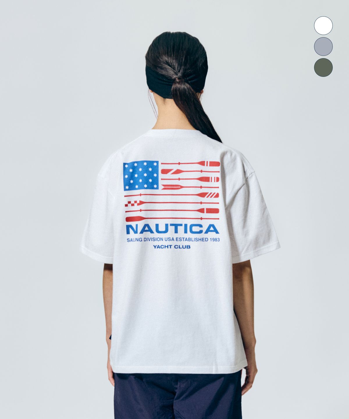 노티카(NAUTICA) USA 레가타 티셔츠(3colors) NTS5716