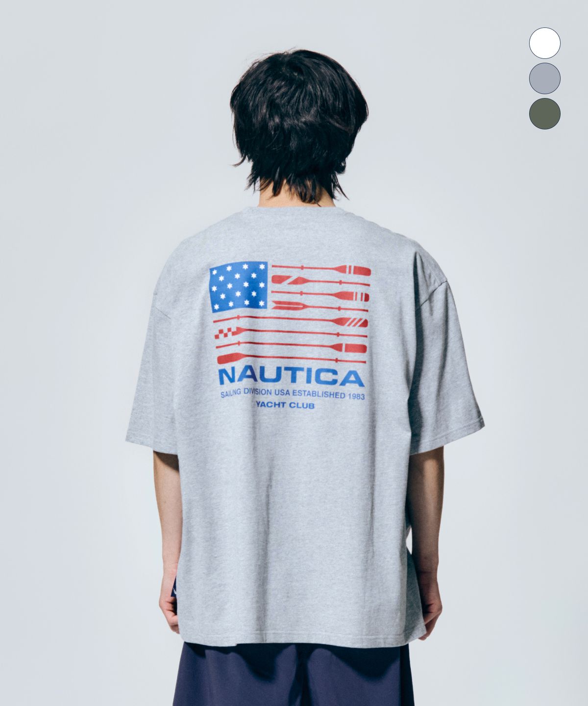 노티카(NAUTICA) USA 레가타 티셔츠(3colors) NTS5716