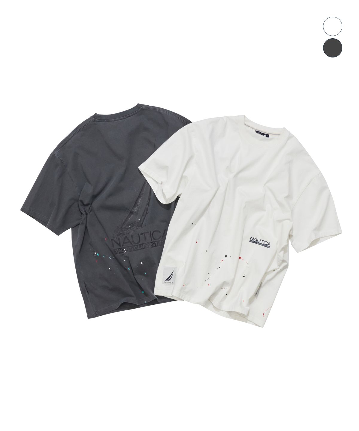 노티카(NAUTICA) 그랜드 세일링 티셔츠(2colors) NTS5776