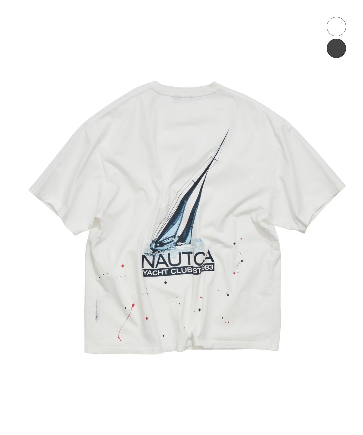 노티카(NAUTICA) 그랜드 세일링 티셔츠(2colors) NTS5776