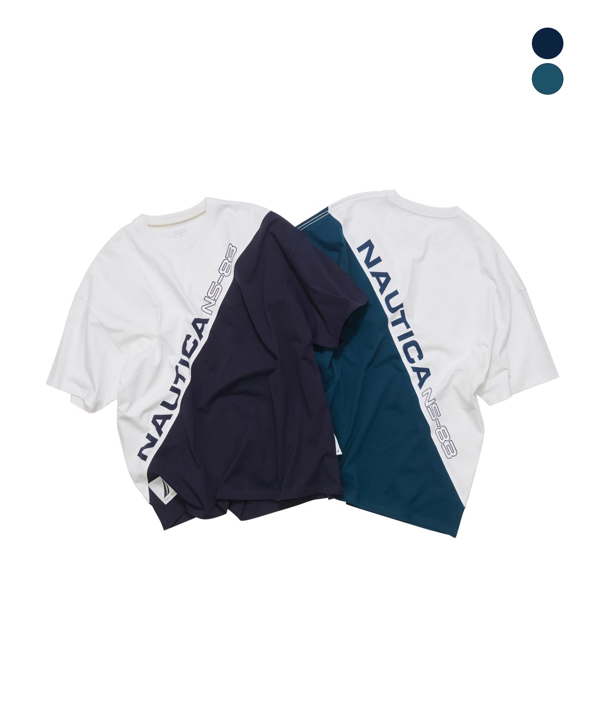 노티카(NAUTICA) 세일링 릿지 티셔츠(2colors) NTS5806