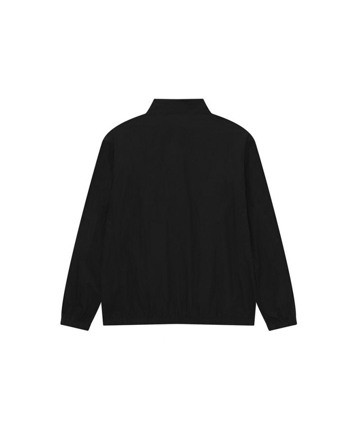 노티그(NOTIG) 나일론 하이넥 바람막이 자켓 블랙