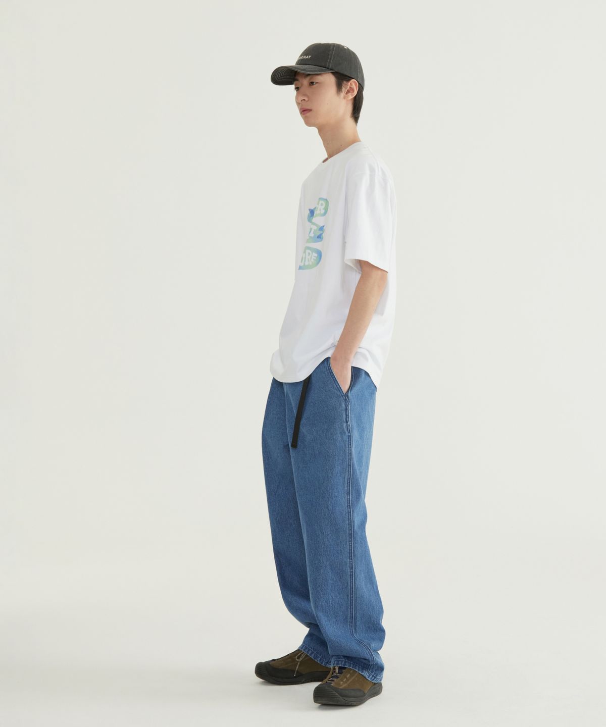 커버낫(COVERNAT) 서프 보드 그래픽 티셔츠 화이트