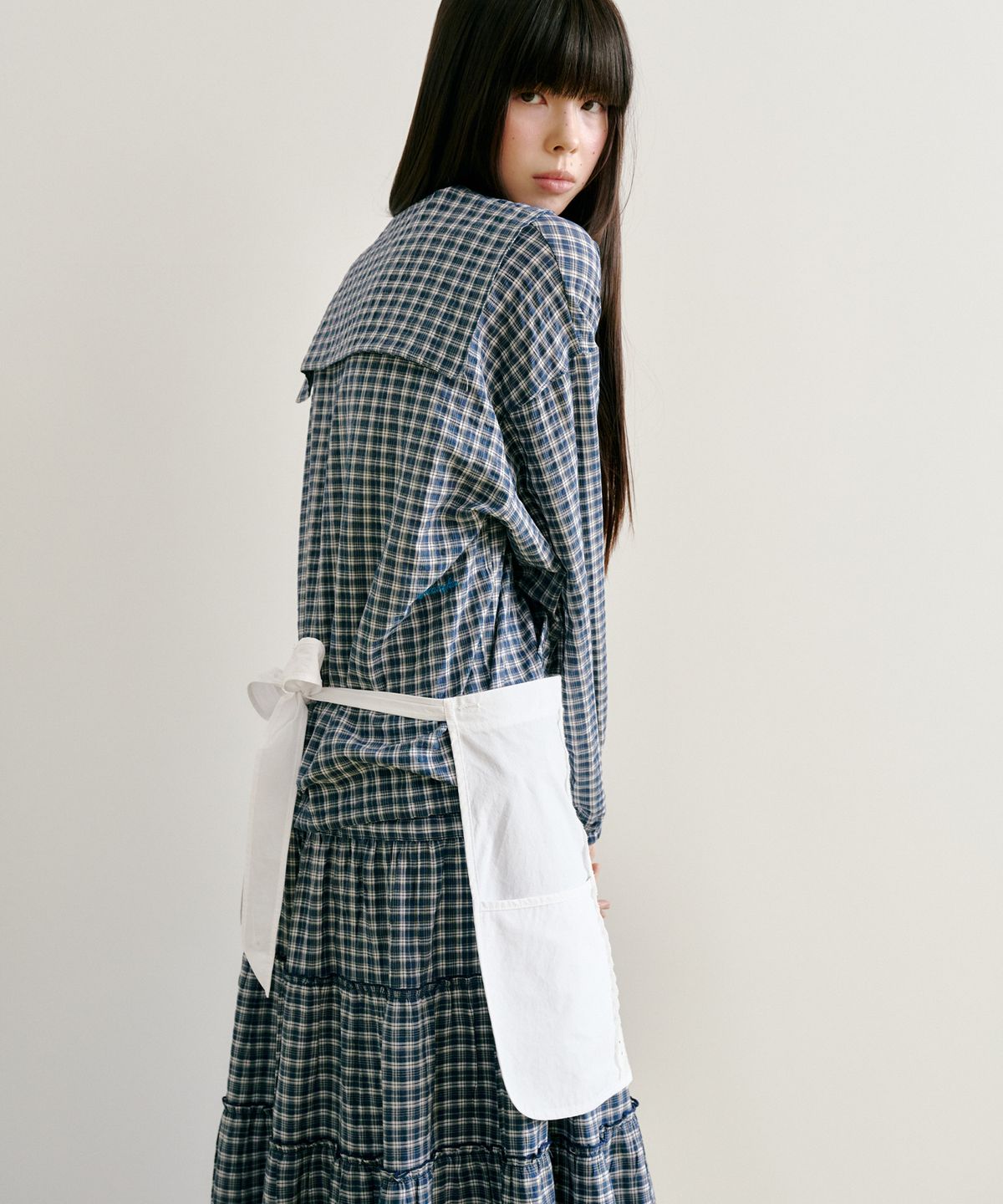펀프롬펀(FUNFROMFUN) Florist Apron, White