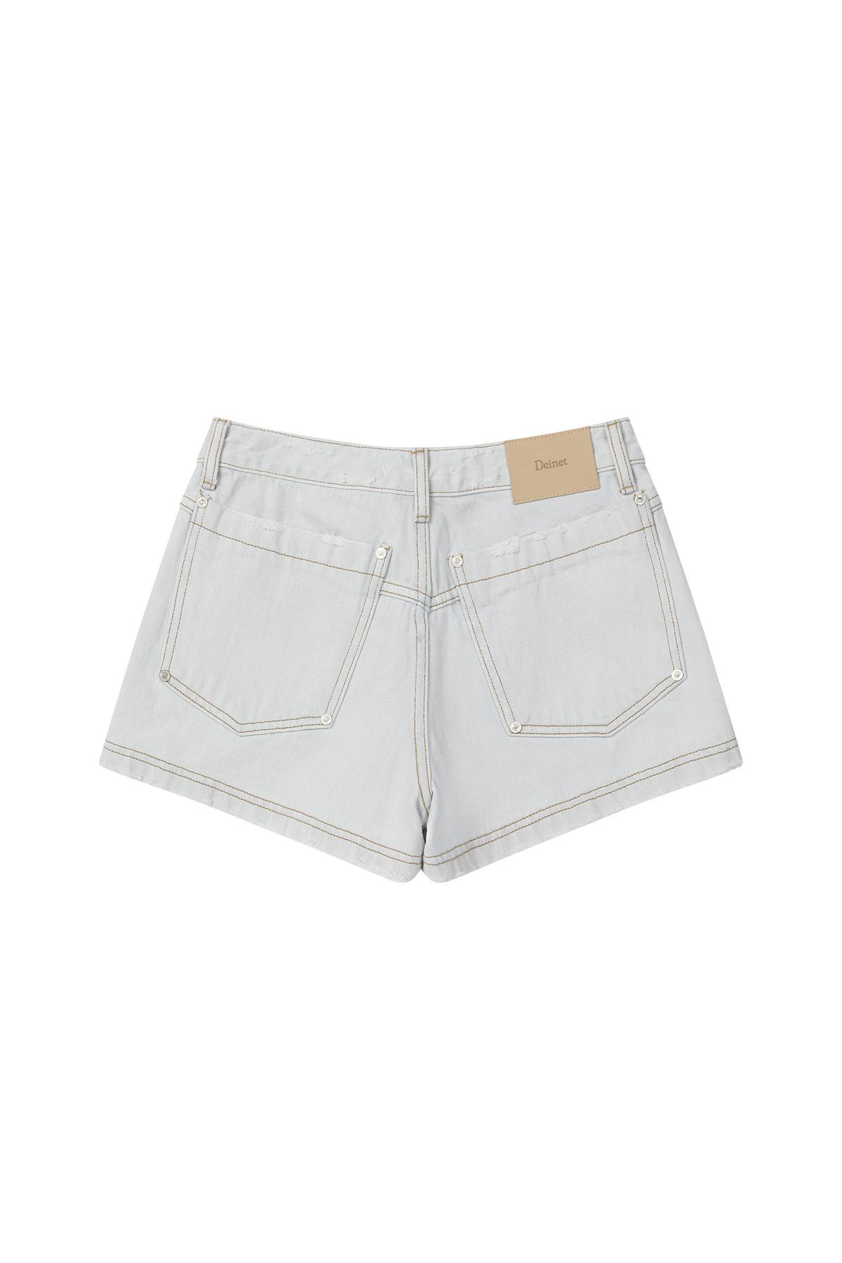 다이닛(DEINET) DENIM SHORTS IN ICE BLUE
