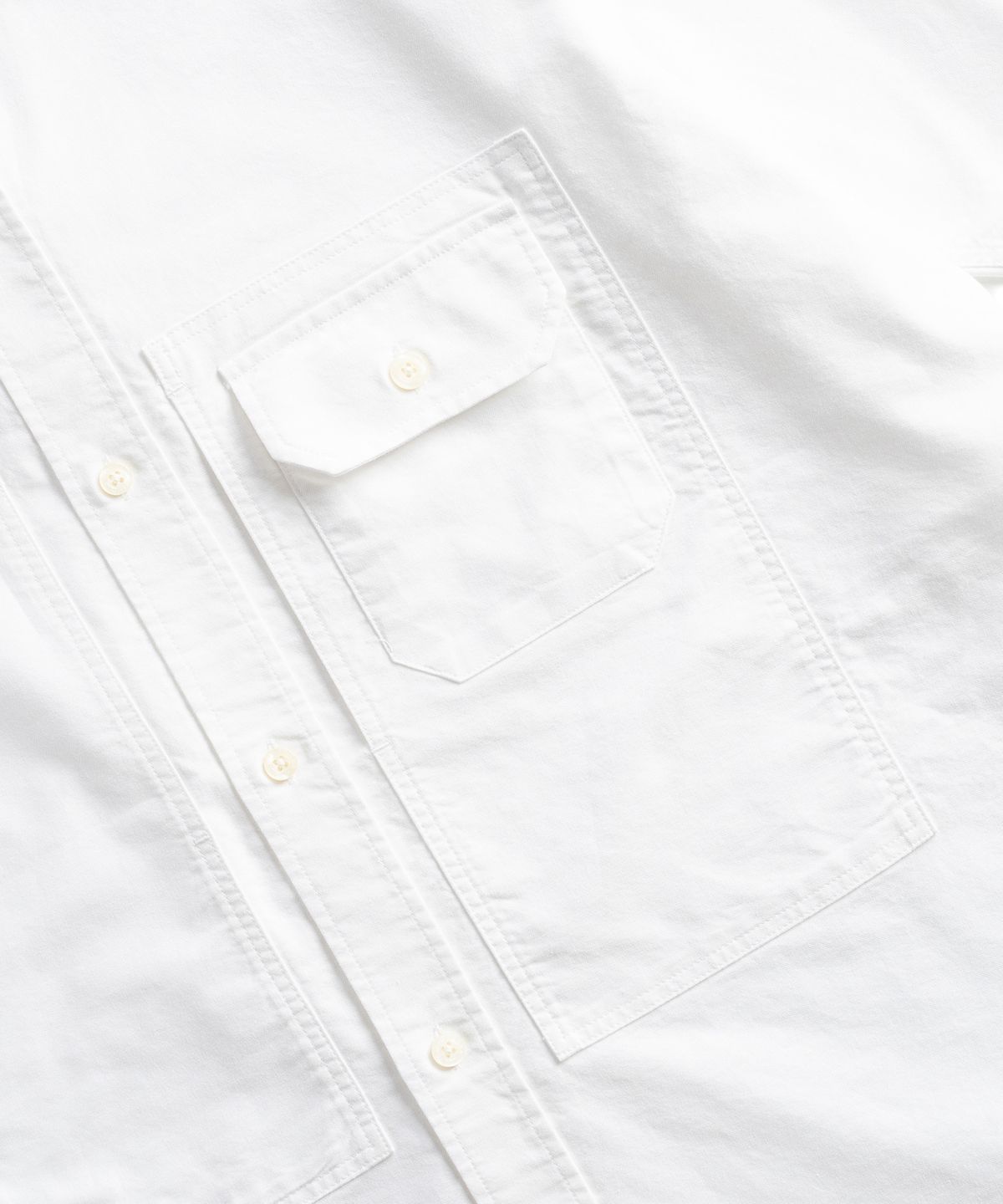 와일드 브릭스(WILD BRICKS) W25 ARMY OCBD SHIRT (white)