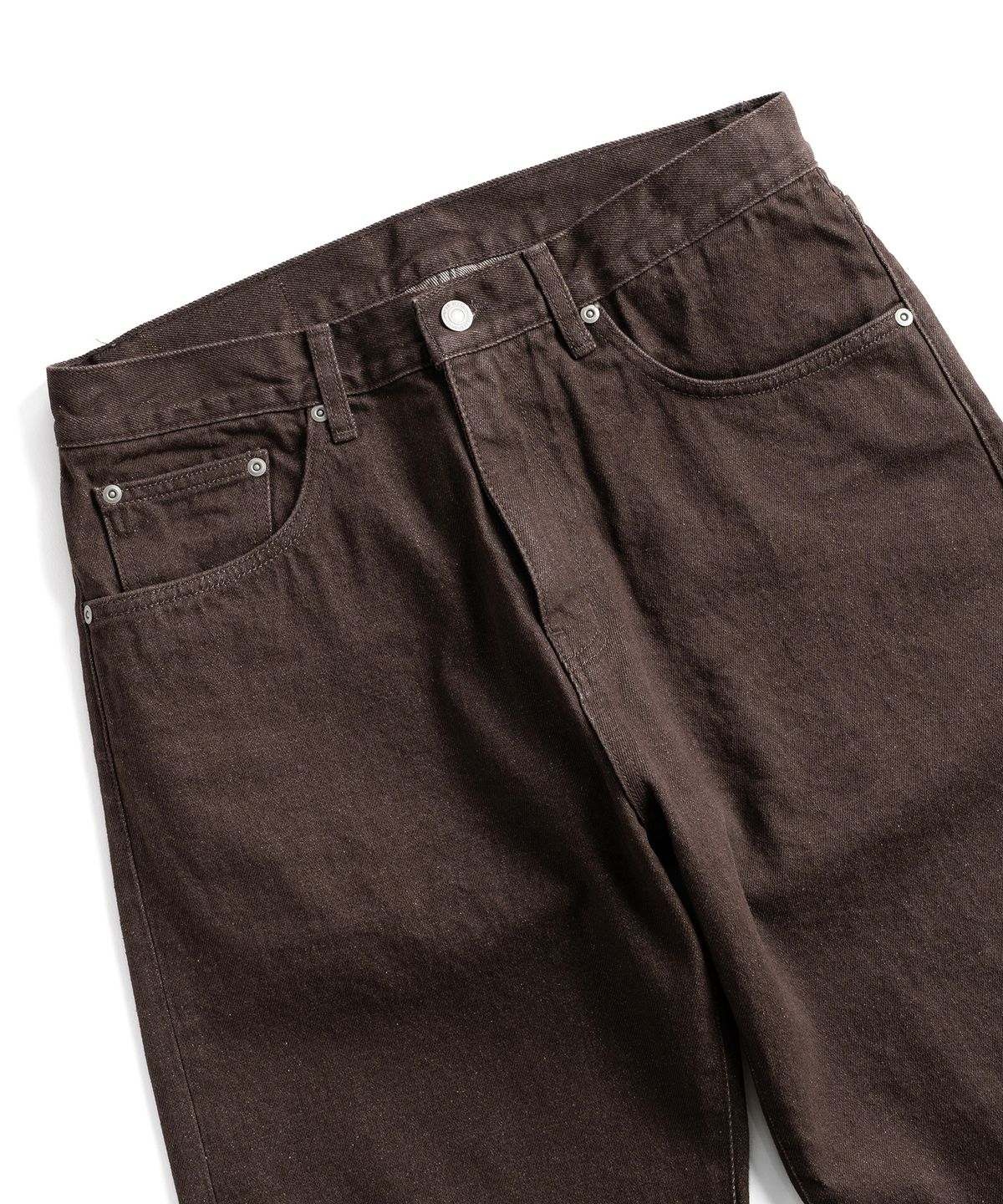 와일드 브릭스(WILD BRICKS) W25 FIVE-POCKET JEANS [LOT. 201BR] (brown)