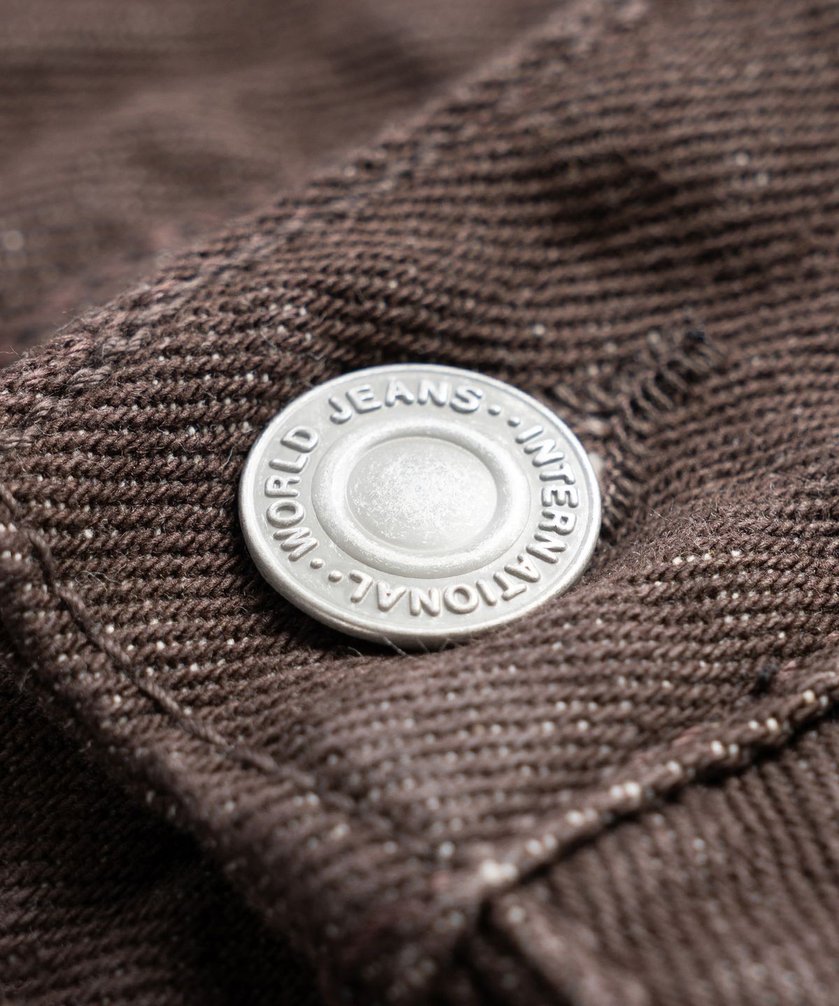 와일드 브릭스(WILD BRICKS) W25 FIVE-POCKET JEANS [LOT. 201BR] (brown)
