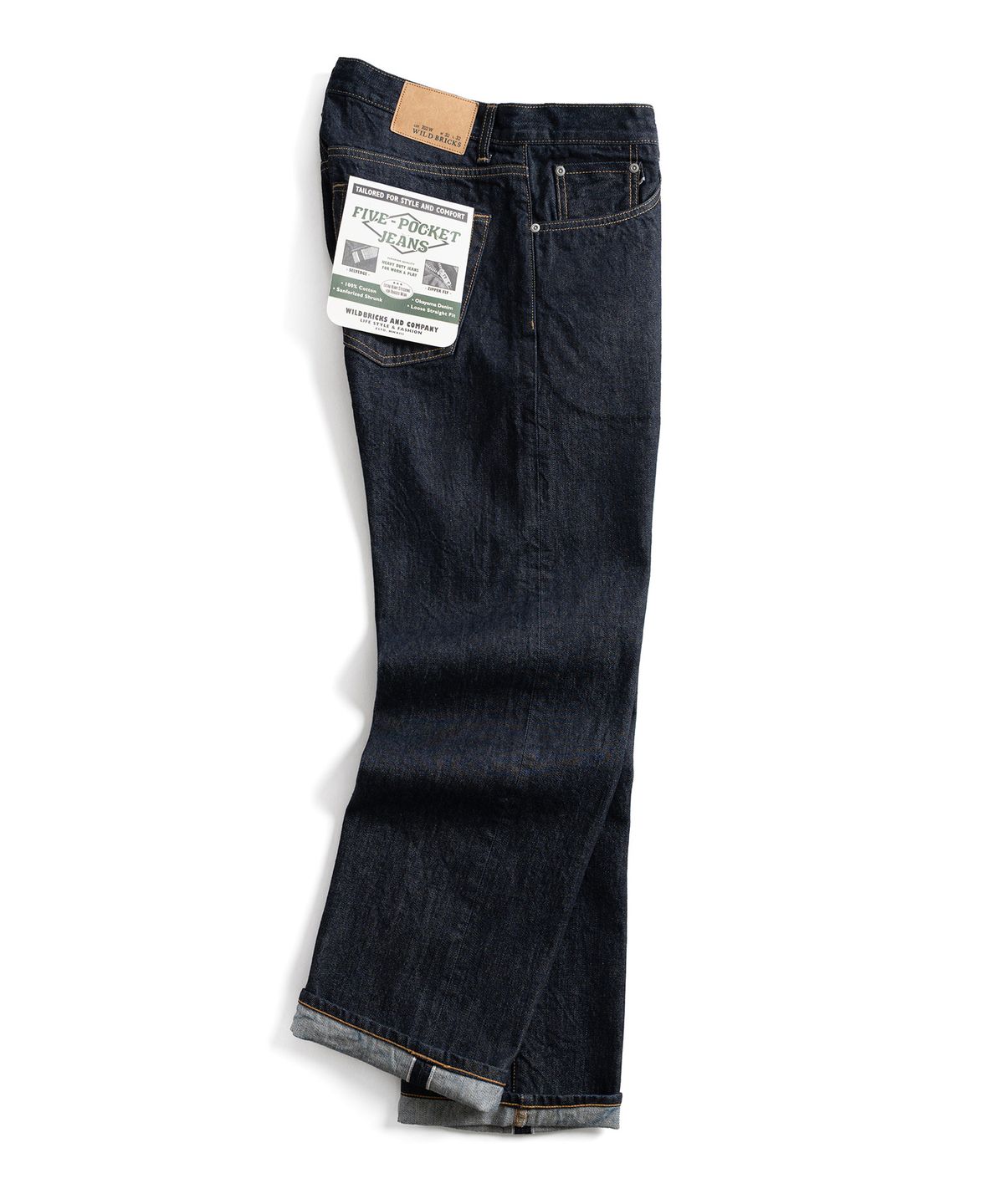 와일드 브릭스(WILD BRICKS) W25 SELVEDGE JEANS [LOT. 702W] (indigo)