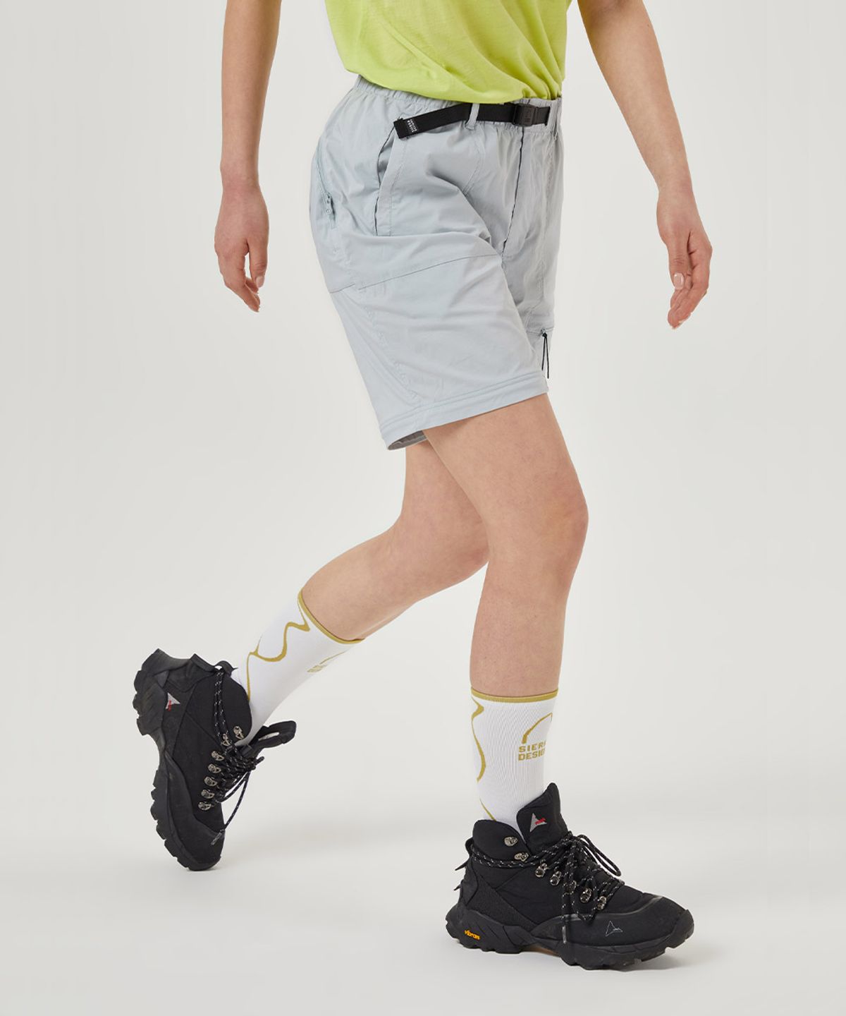 시에라디자인(SIERRA DESIGNS) W) 썸머문(SUMMER MOON) 쿨웨이브 2WAY 팬츠 (세미와이드핏) LIGHT GREY
