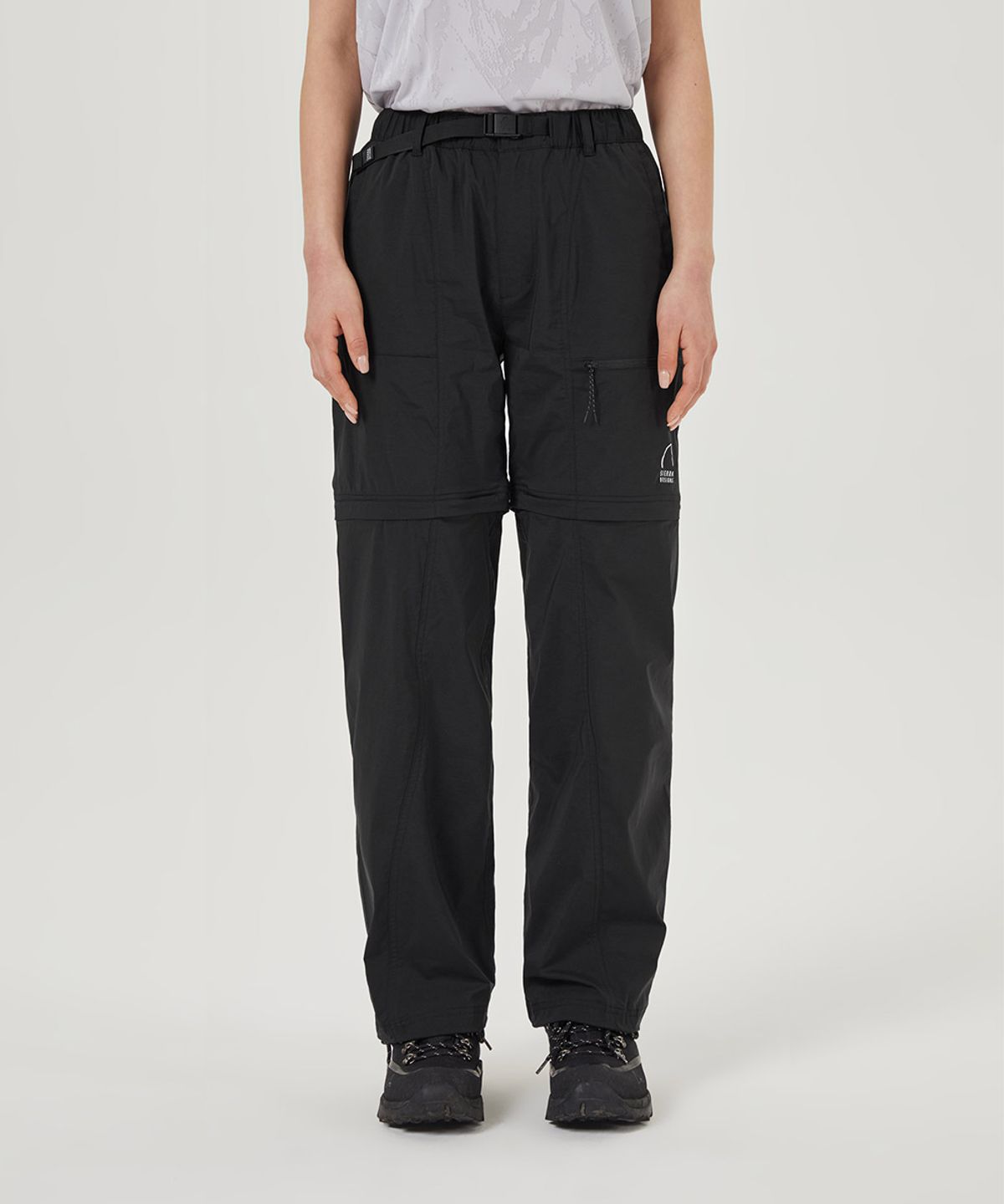 시에라디자인(SIERRA DESIGNS) W) 썸머문(SUMMER MOON) 쿨웨이브 2WAY 팬츠 (세미와이드핏) BLACK