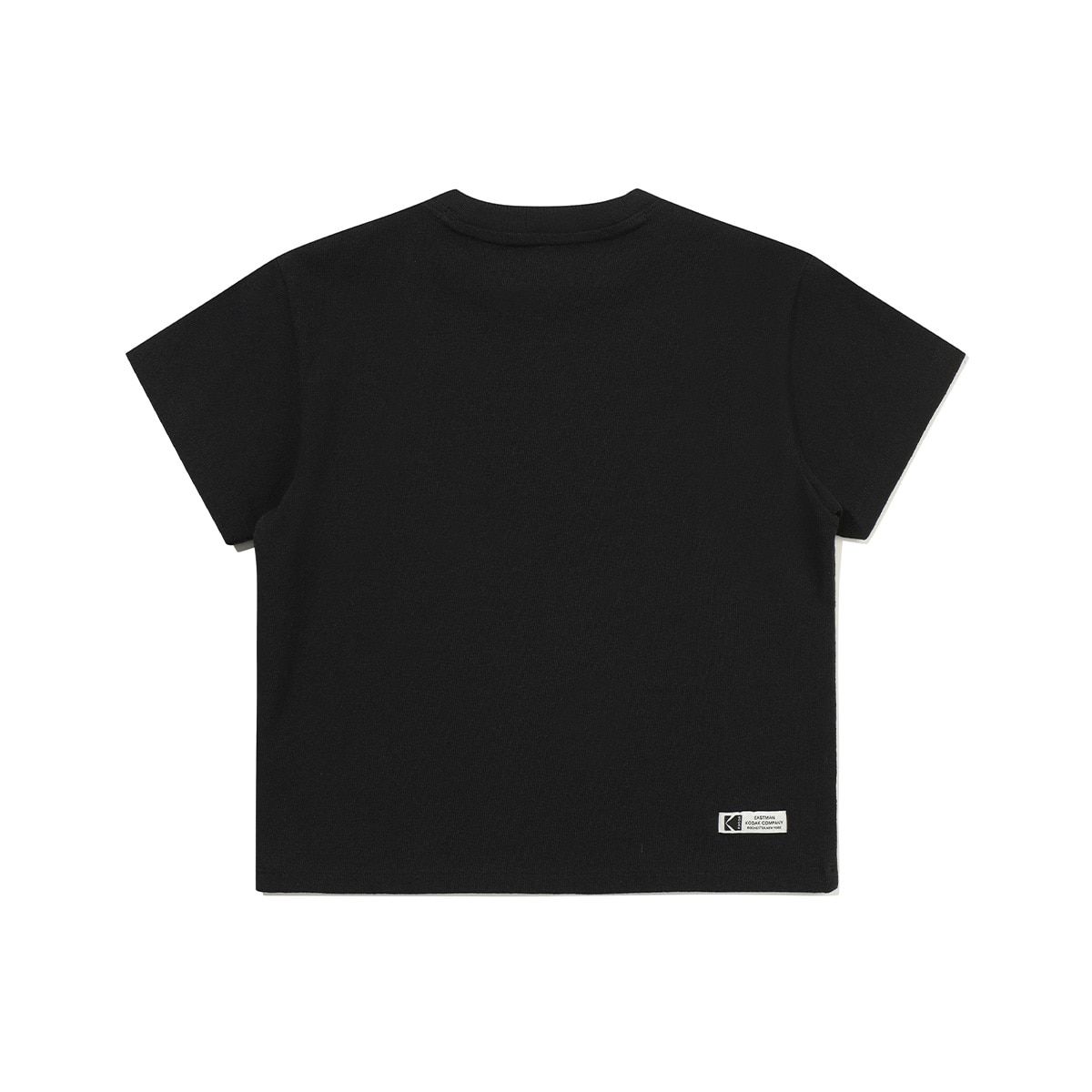 코닥 키즈(KODAK KIDS) 로고 아트웍 코튼 반팔 티셔츠 키즈 BLACK