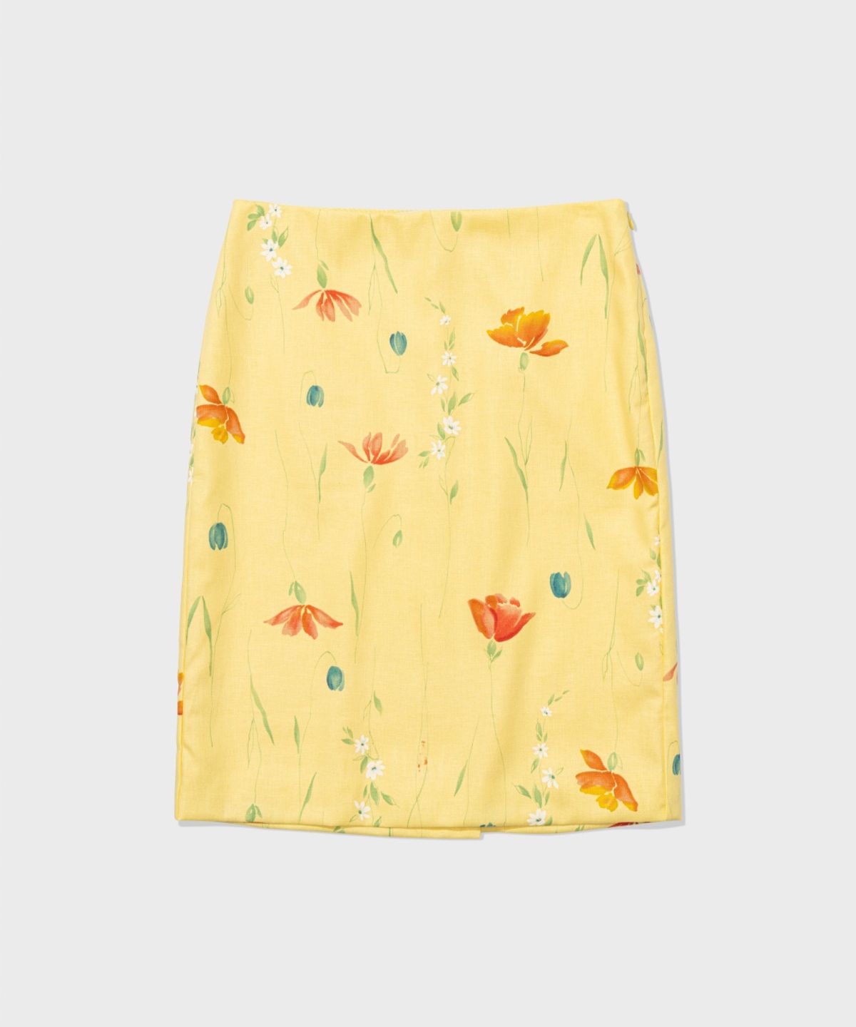 누아누(NUUANU) Corolla Skirt_Yellow