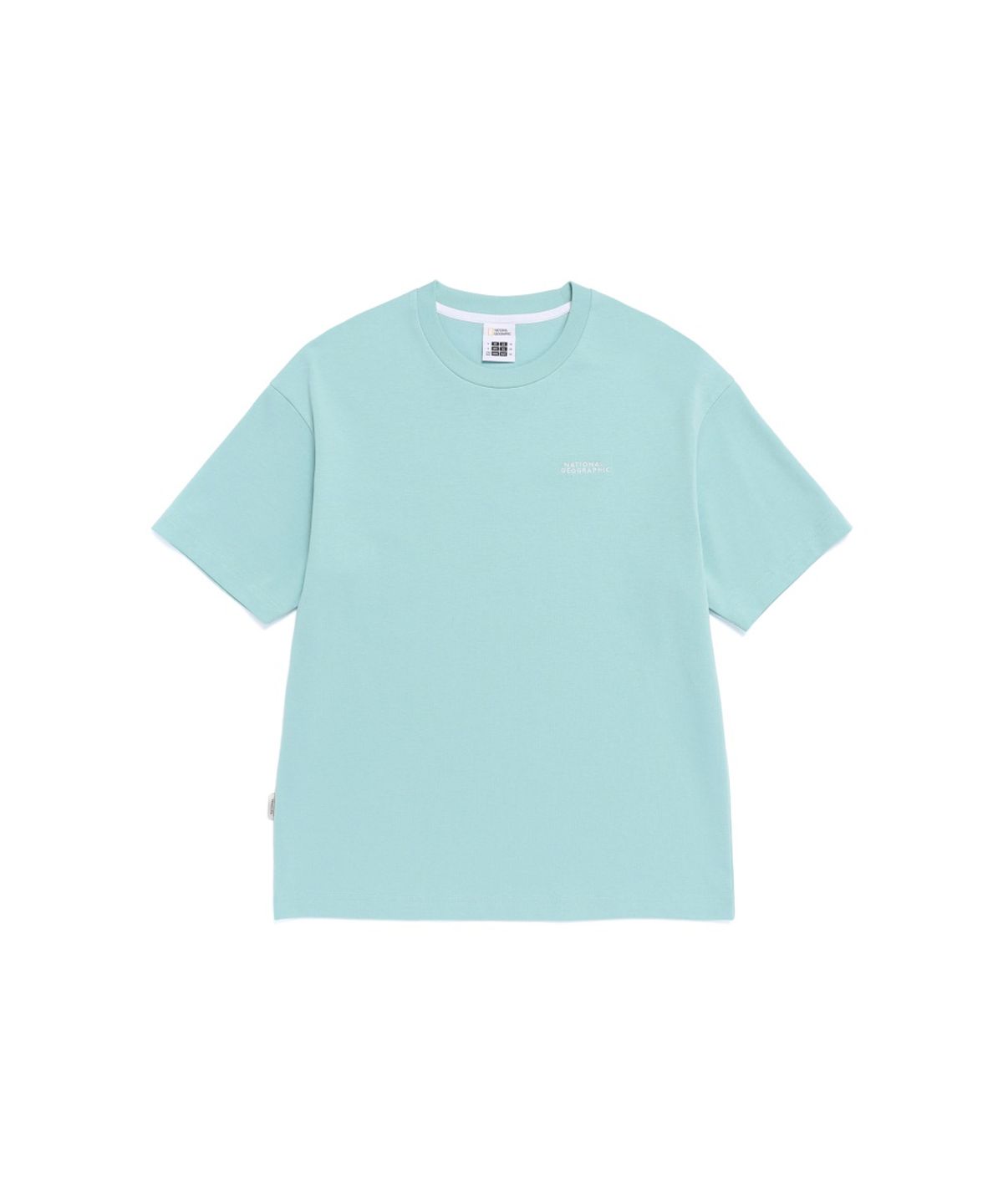 내셔널지오그래픽(NATIONALGEOGRAPHIC) N262UTS981 [AEROSILVER] 아비스 그래픽 반팔 티셔츠 DUSTY BLUE