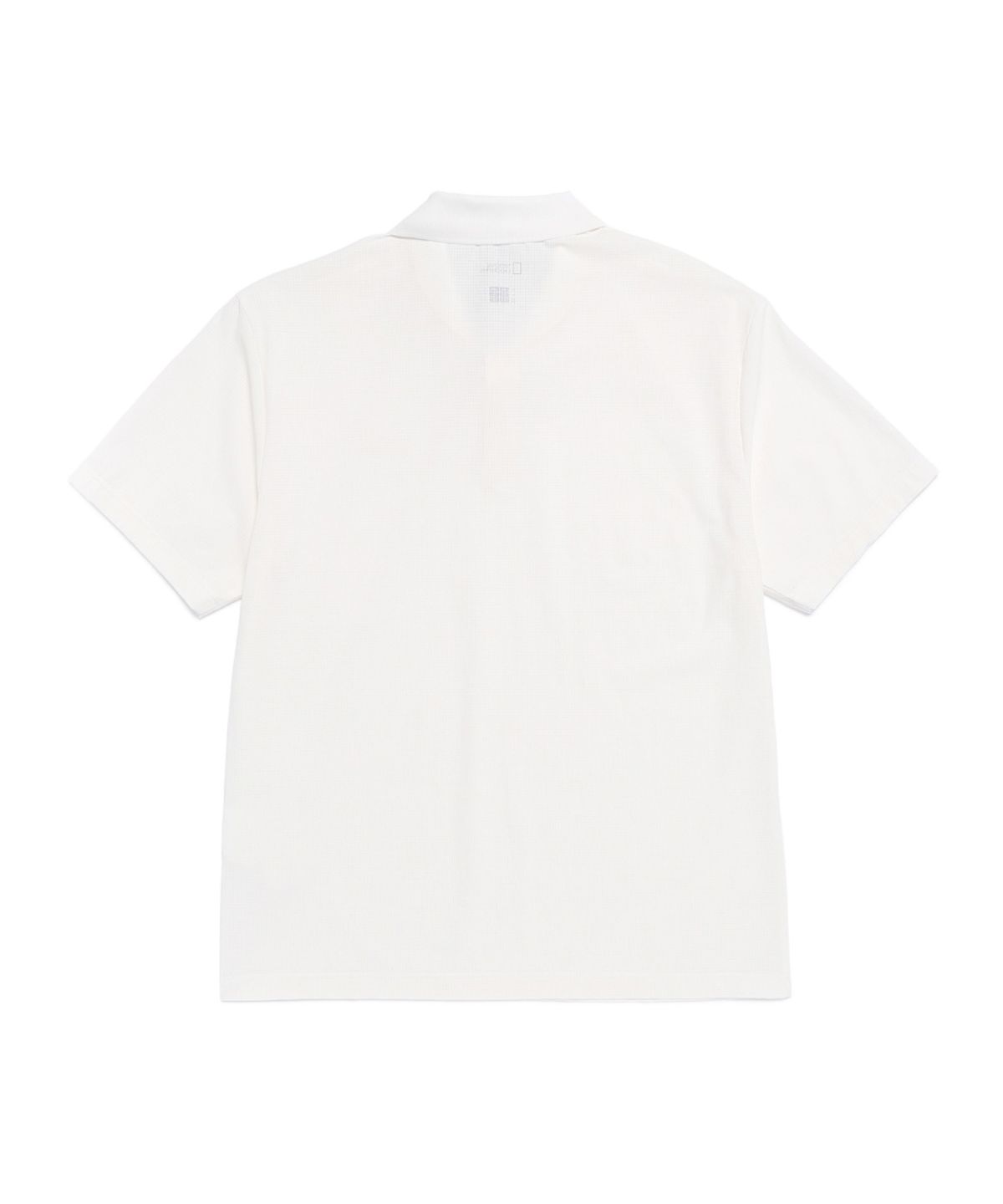내셔널지오그래픽(NATIONALGEOGRAPHIC) N262MPL330 에어플로우 반팔 카라 티셔츠 O/WHITE