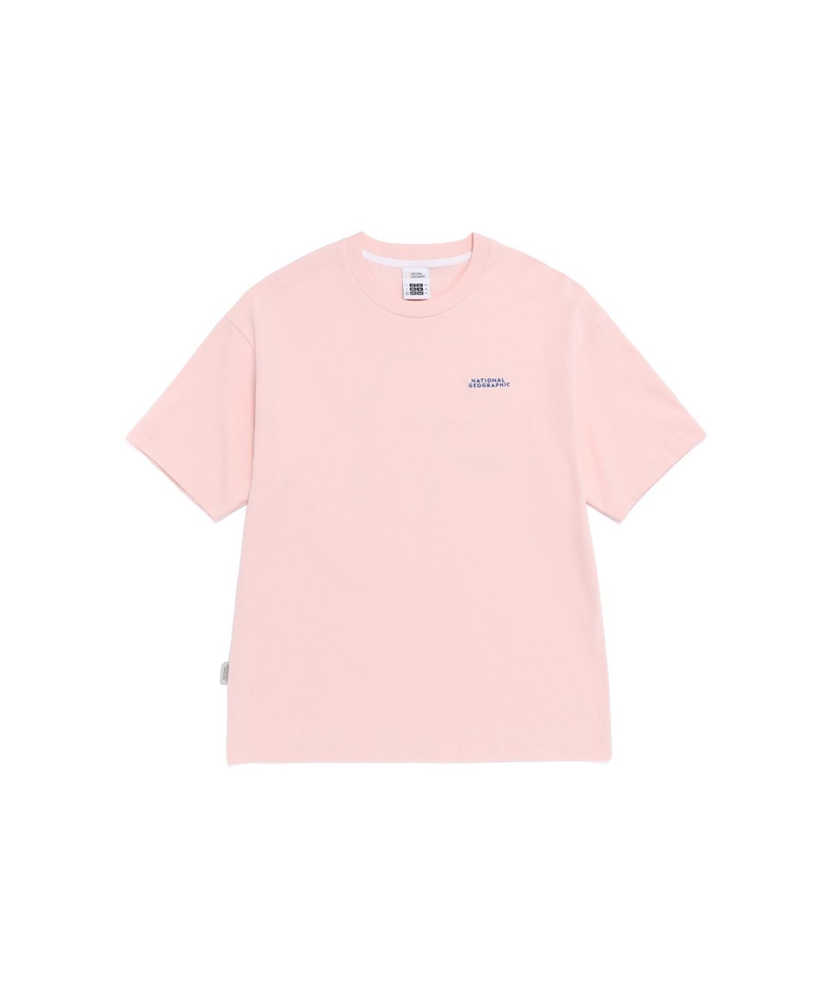 내셔널지오그래픽(NATIONALGEOGRAPHIC) N262UTS981 [AEROSILVER] 아비스 그래픽 반팔 티셔츠 ICE PINK