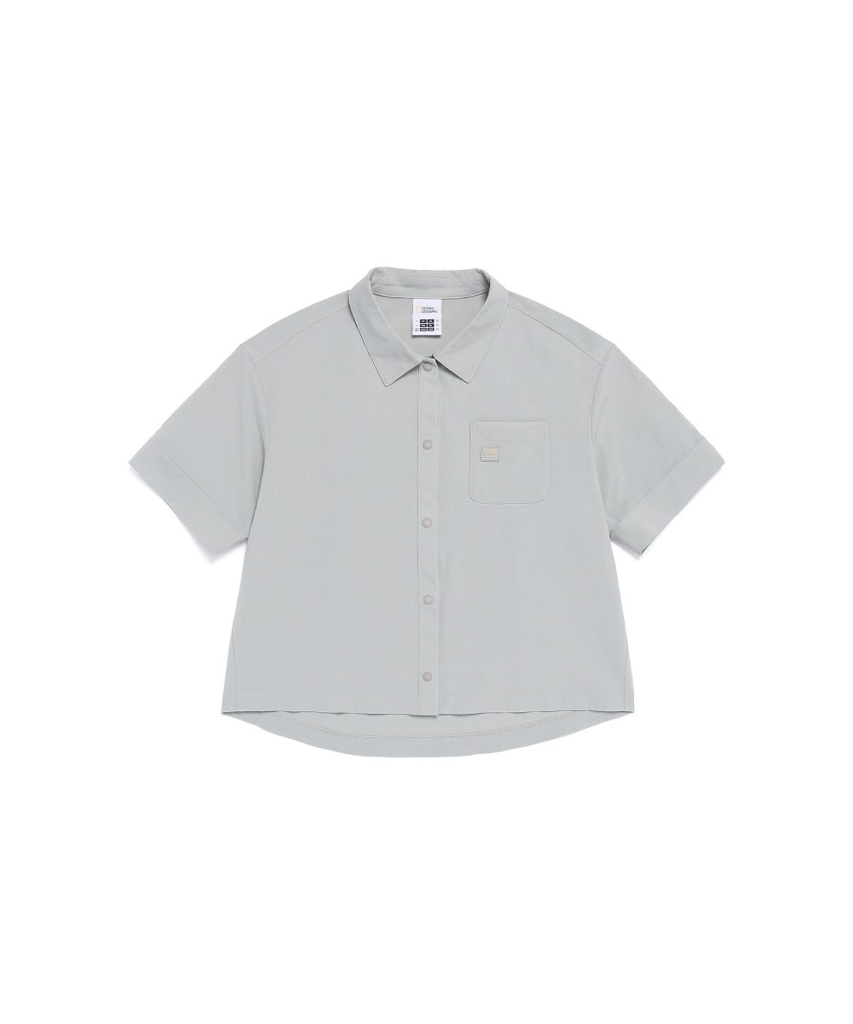 내셔널지오그래픽(NATIONALGEOGRAPHIC) N262WSH190 여성 프로즌에어 반팔 셔츠 LIGHT KHAKI