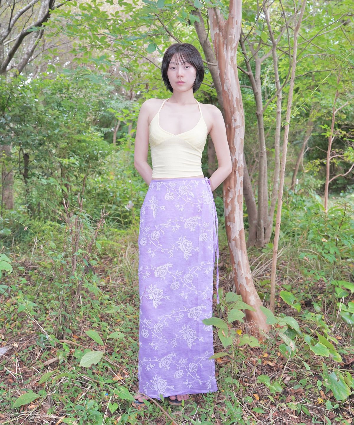 누아누(NUUANU) Honeya Top_Yellow