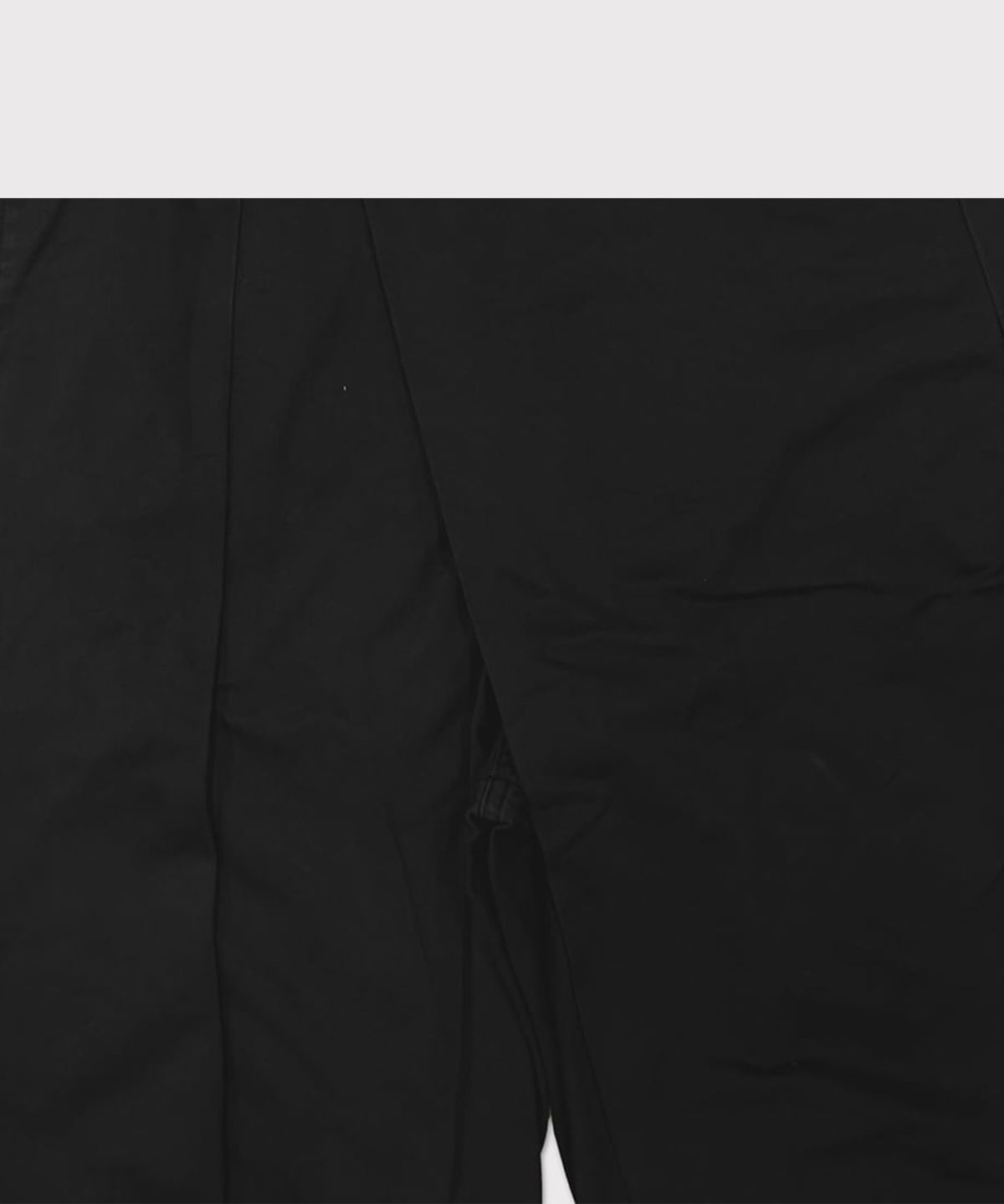 마이너스(MINUS) Wrapped Work Short(AGED TWILL) - BLACK