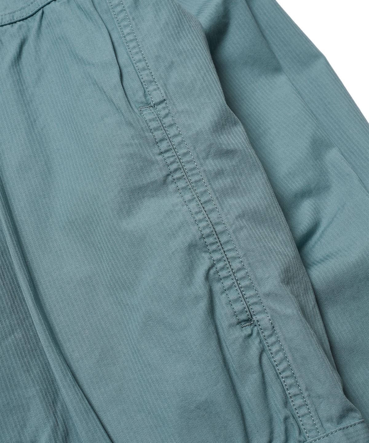 에스파이(ESFAI) SHIRRING TRUCKER JACKET (ASH BLUE)